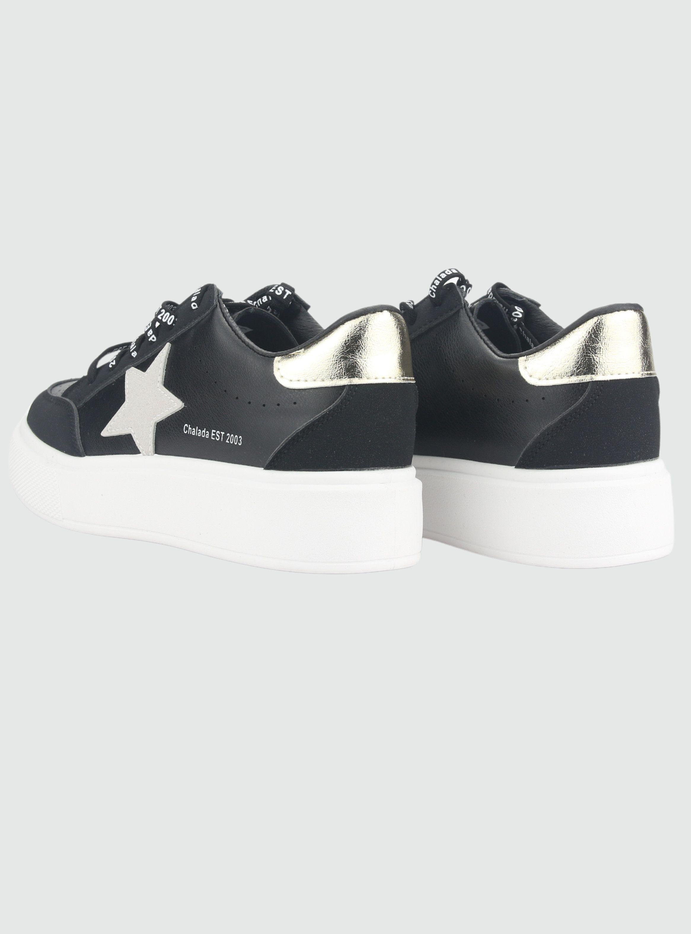 Zapatilla Chalada Mujer Candy-36 Negro Urbano-5