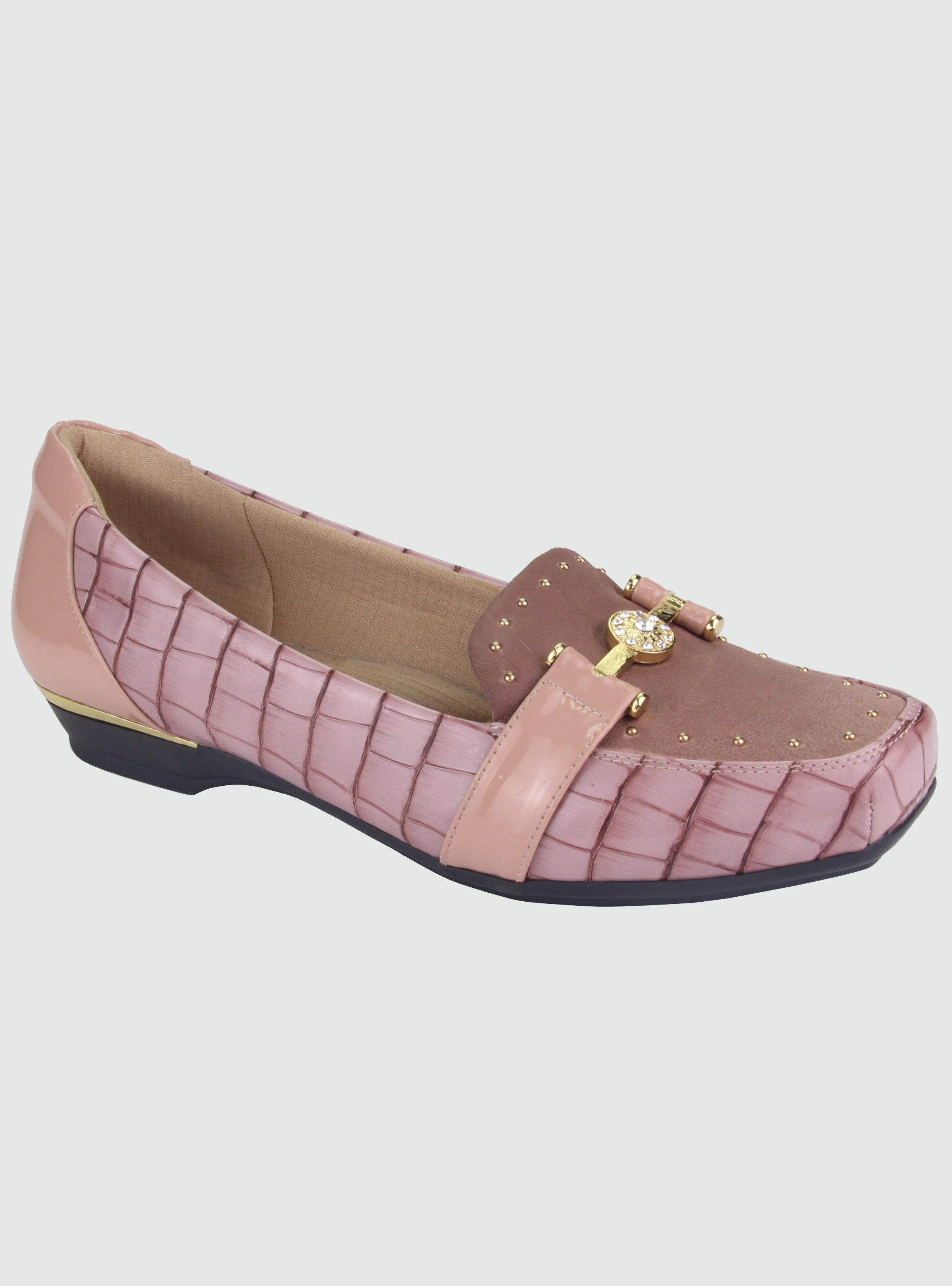 Mocasin Chalada Mujer Alpa-1 Rosado Moda-0