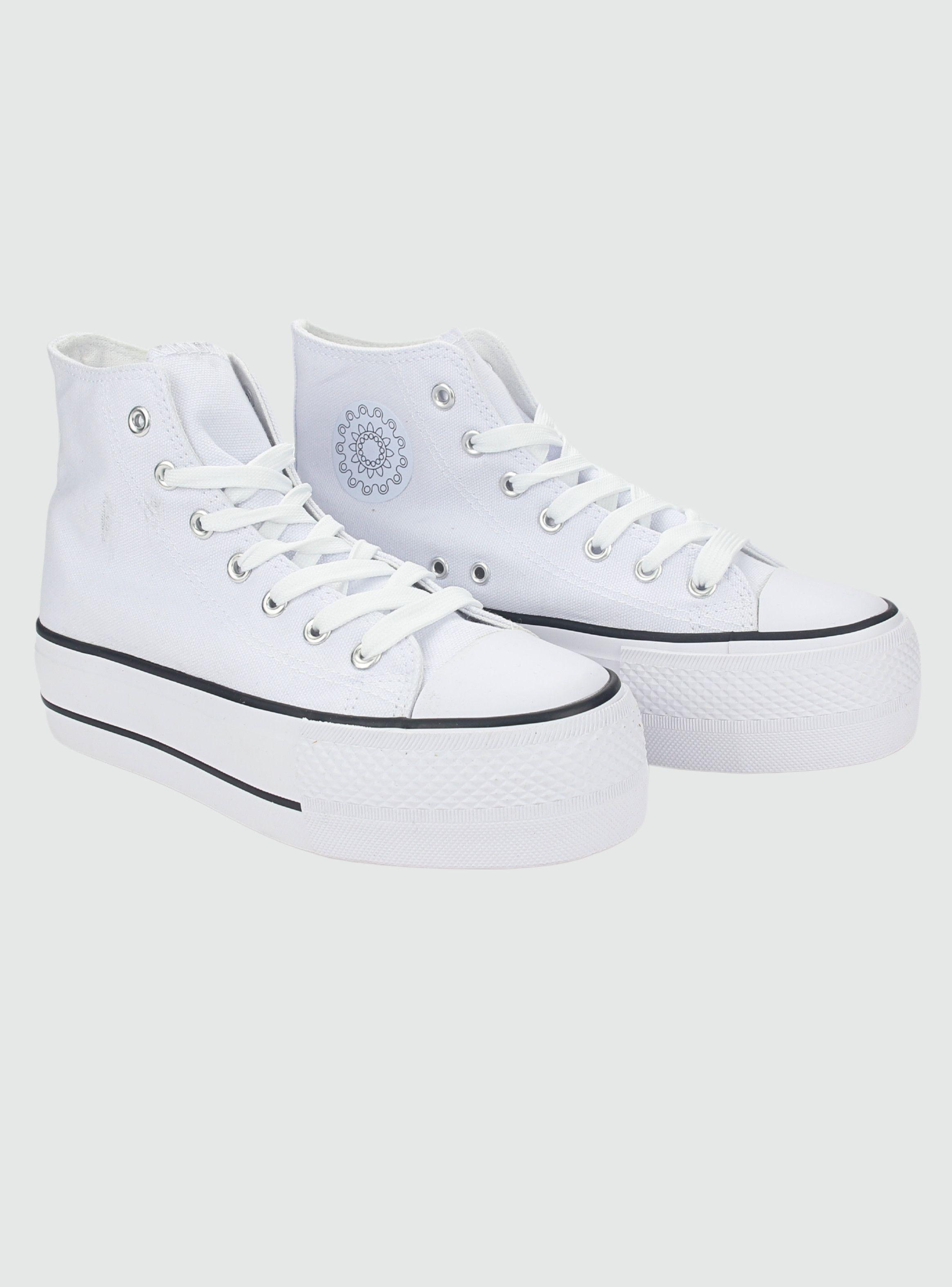 Zapatilla Chalada Mujer Cruni-2 Blanco Casual-4