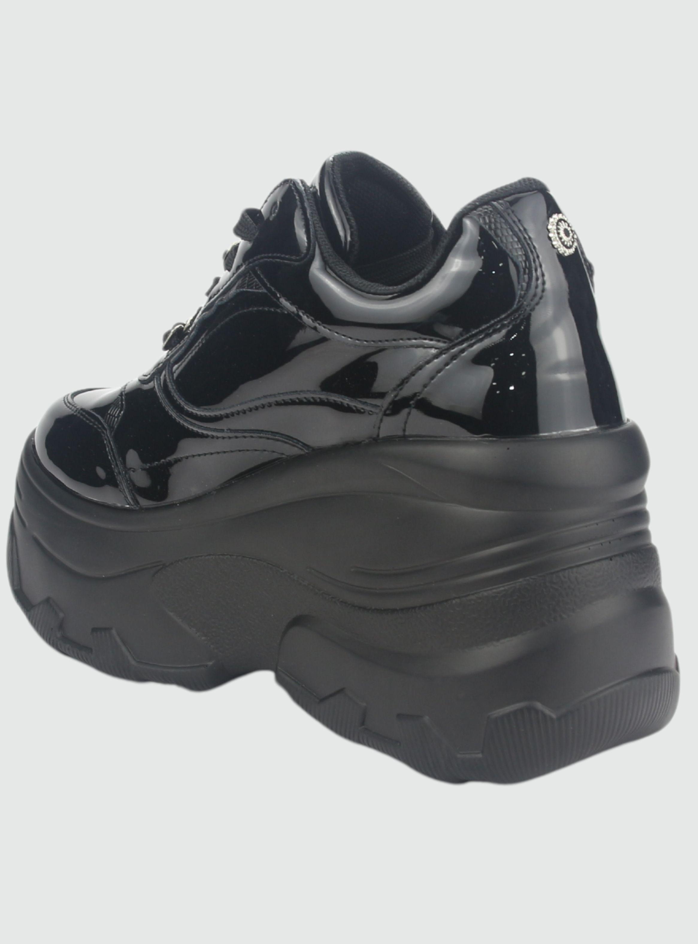 Zapatilla Chalada Mujer Nake-1 Negro Urbano-4