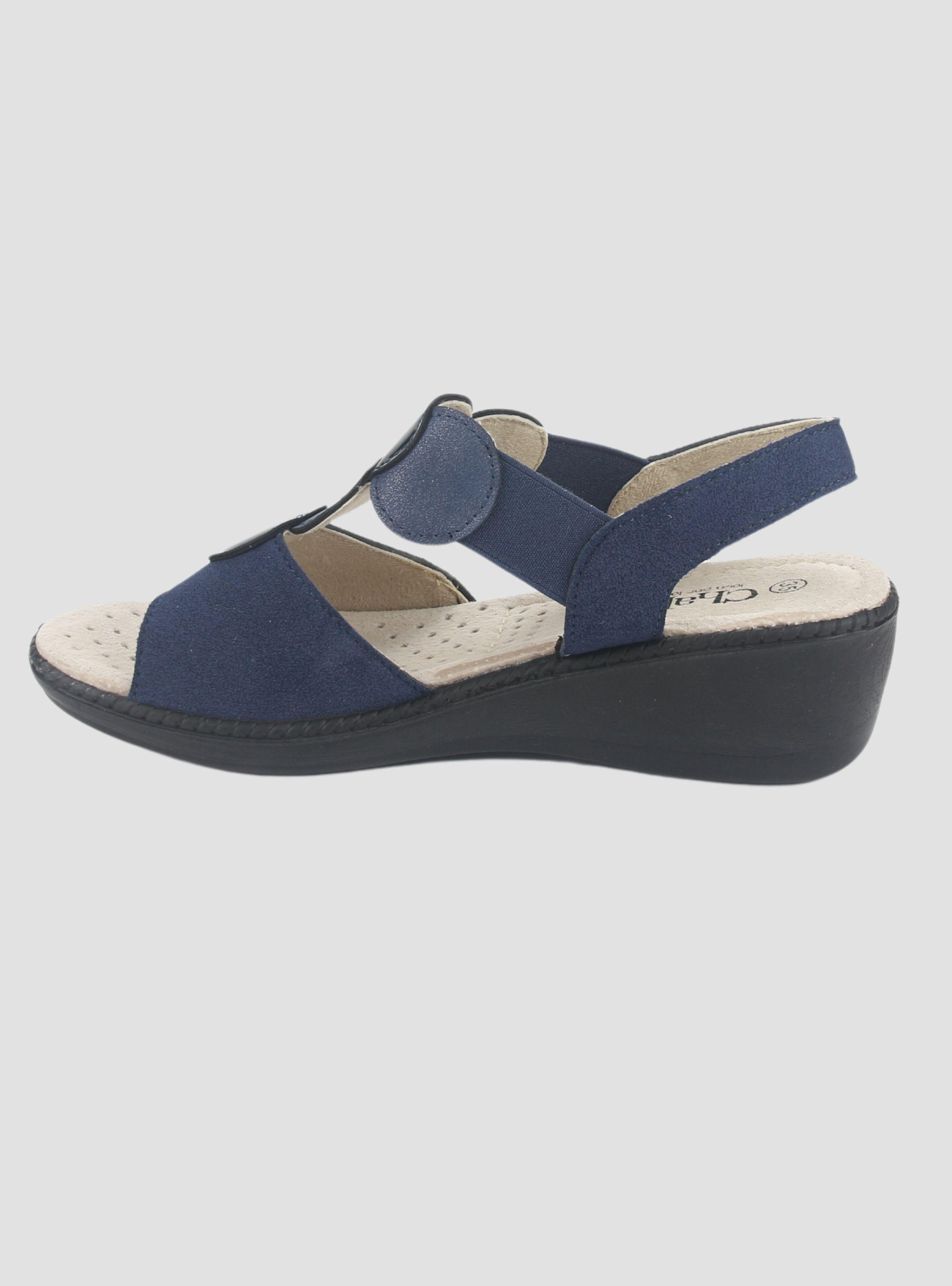 Sandalia Chalada Mujer Lupe-82 Azul Casual-0