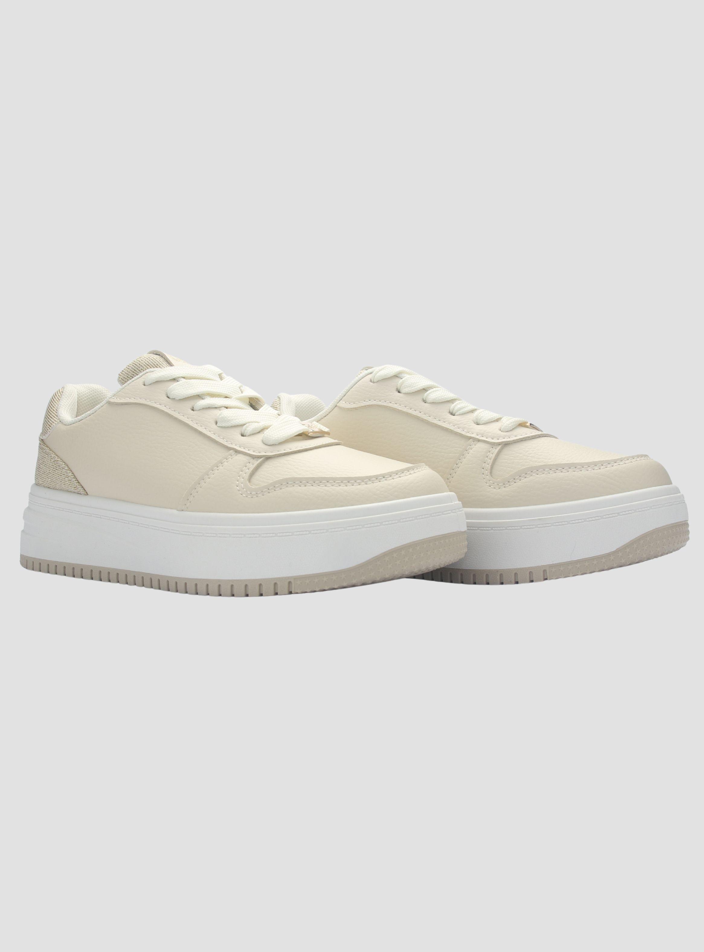 Zapatilla Mujer Chalada Java-1 Beige Urbano-4