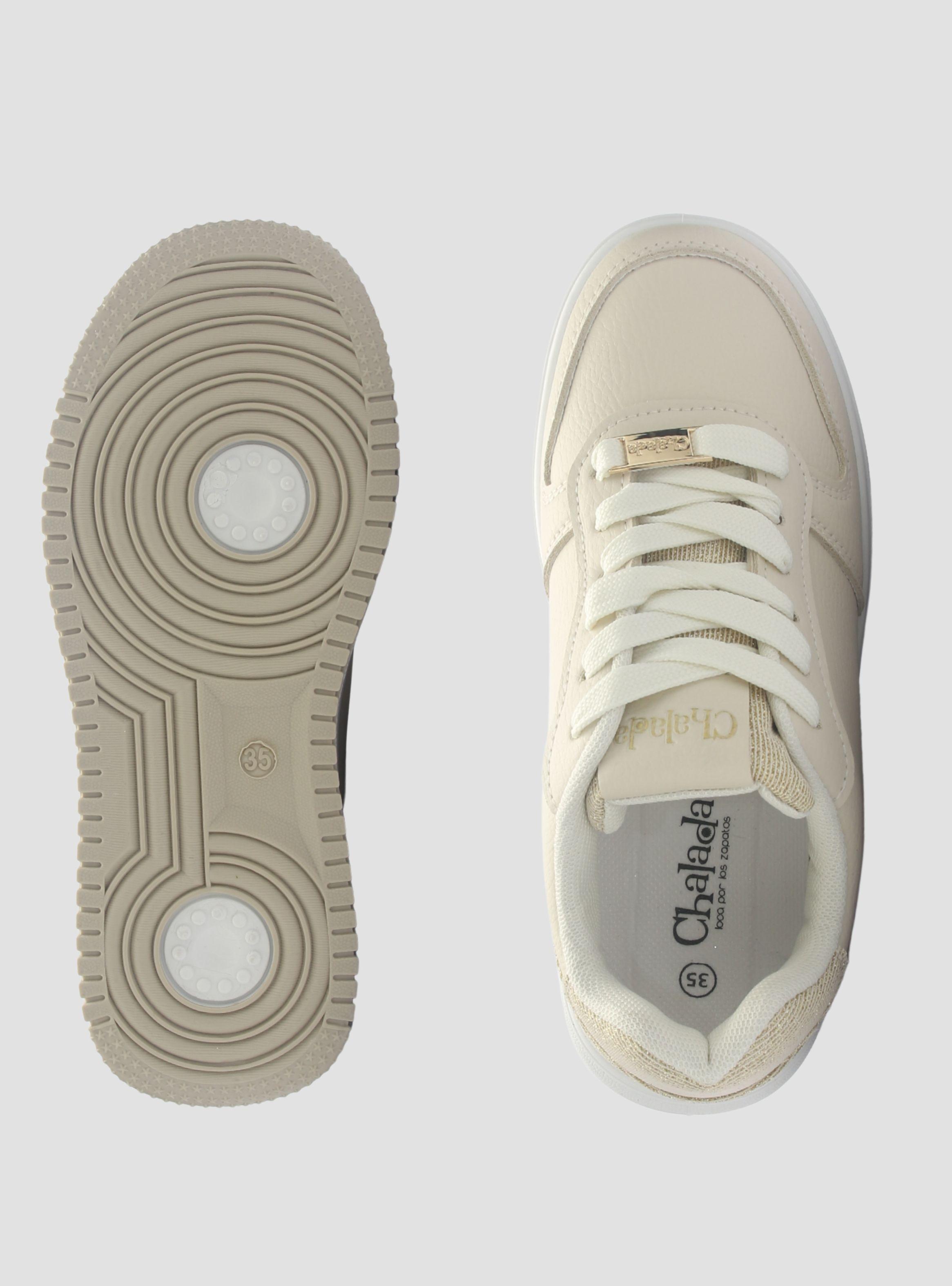 Zapatilla Mujer Chalada Java-1 Beige Urbano-6