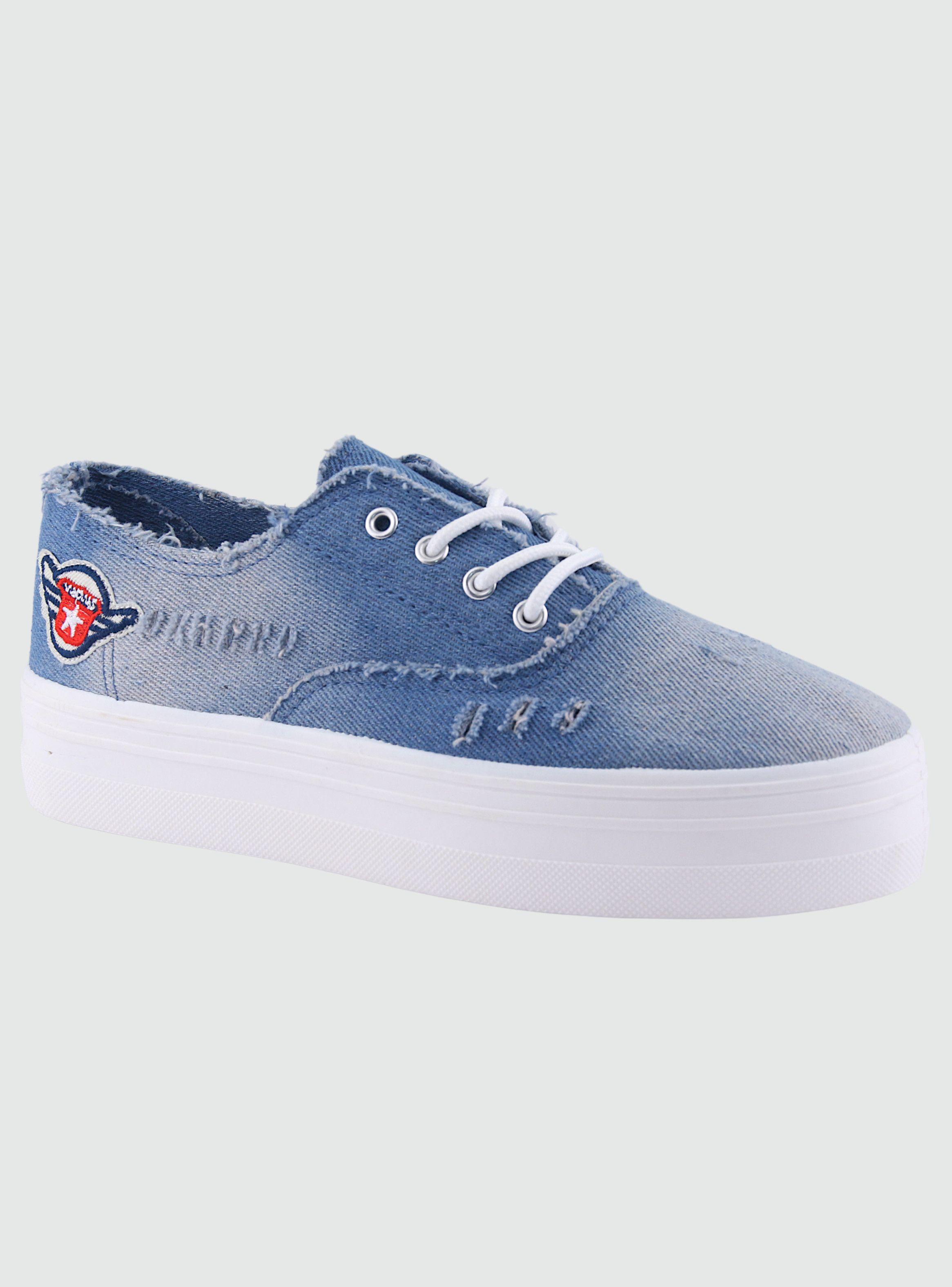 Zapatilla Chalada Mujer Field-17 Azul Urbano-0