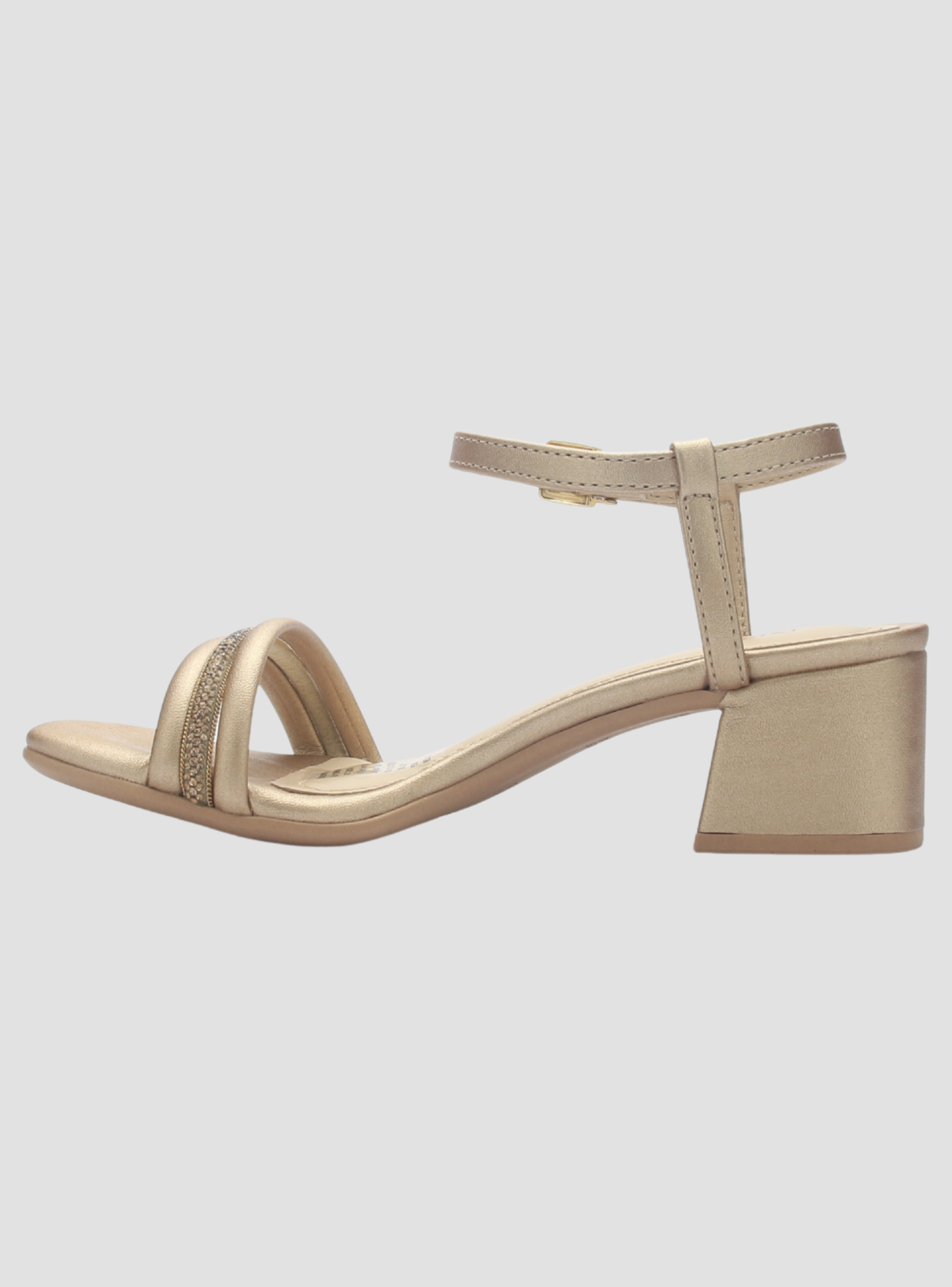 Sandalia Mujer Dorado Ramarim 2530202 Casual-1