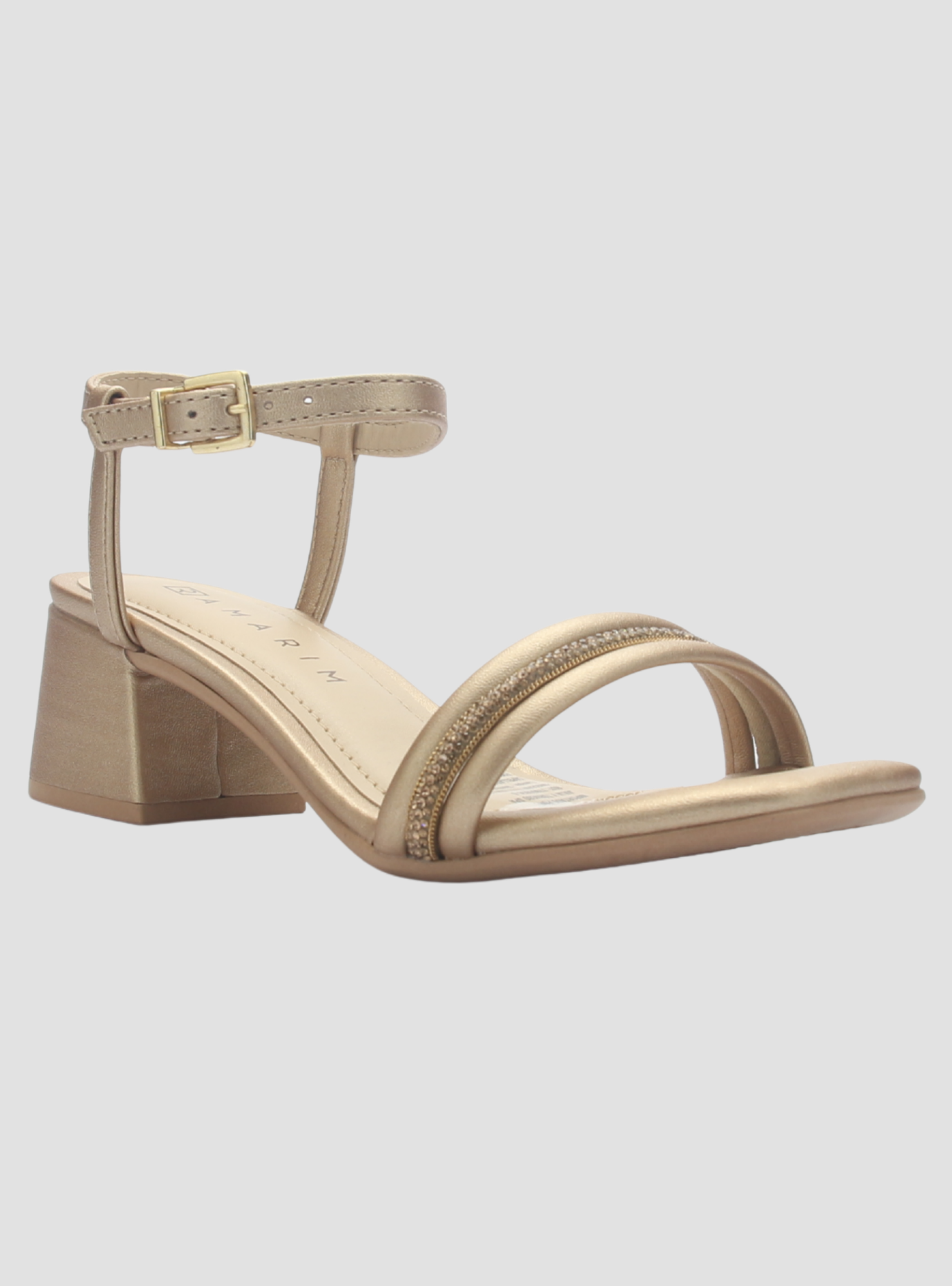 Sandalia Mujer Dorado Ramarim 2530202 Casual-4