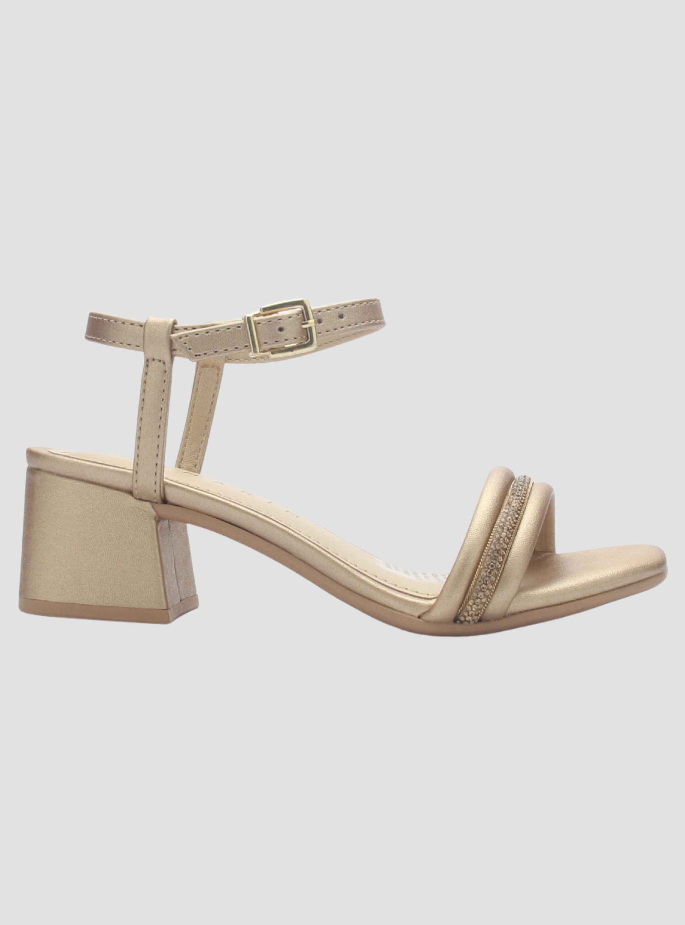 Sandalia Mujer Dorado Ramarim 2530202 Casual-1