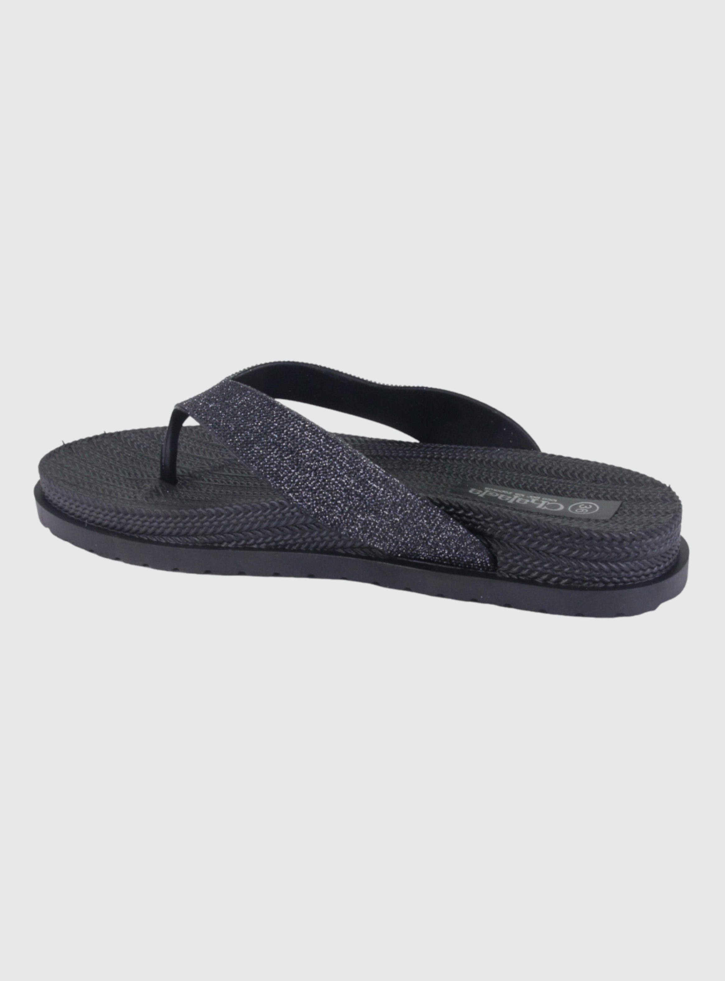 Sandalia Chalada Mujer Bora-5 Negro Casual-1