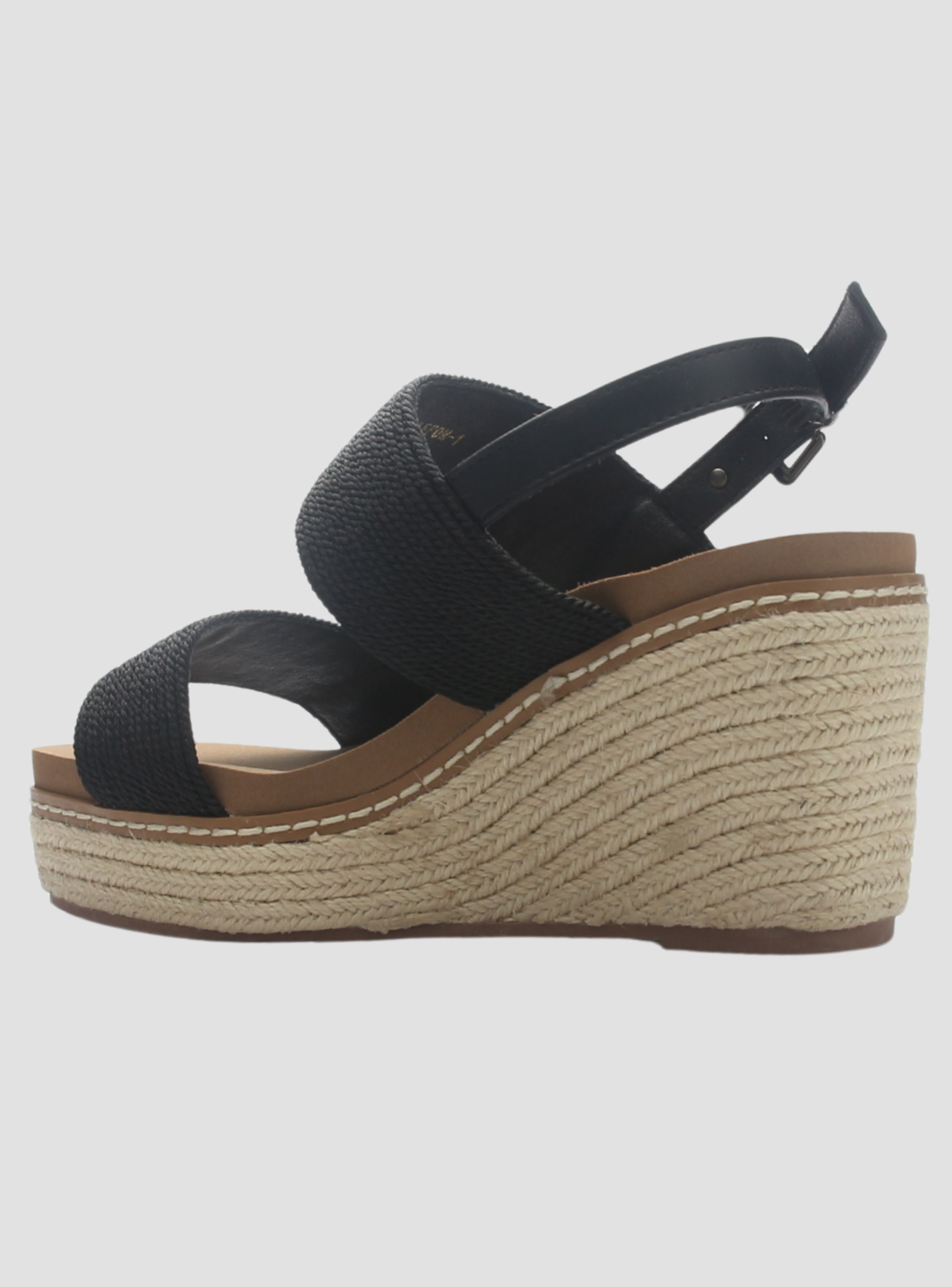 Sandalia de mujer Negro Casual Chalada Polefom-1-3