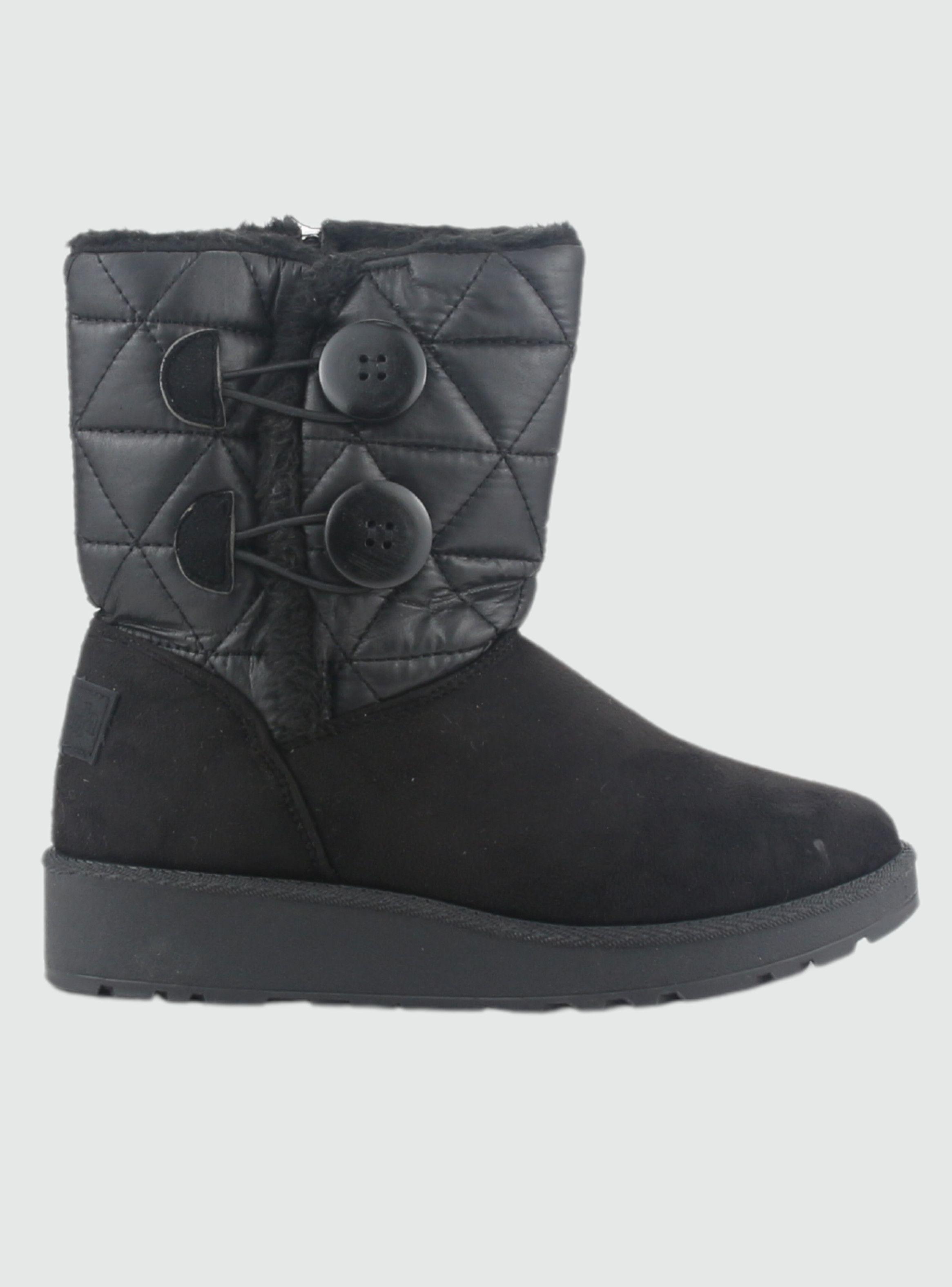 Botin Chalada Mujer Pinnew-21 Negro Casual-0