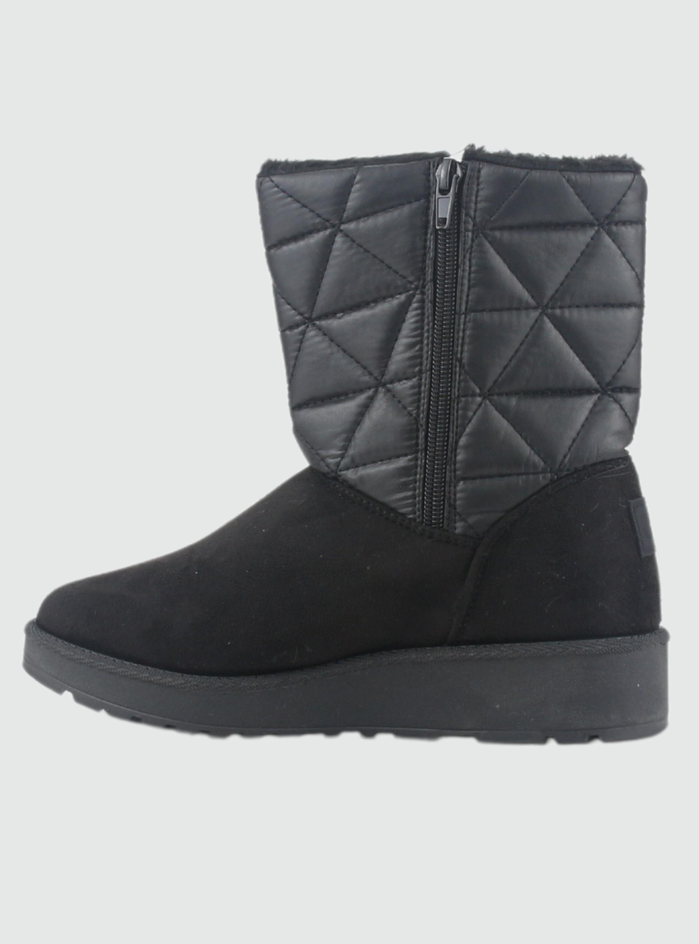 Botin Chalada Mujer Pinnew-21 Negro Casual-1