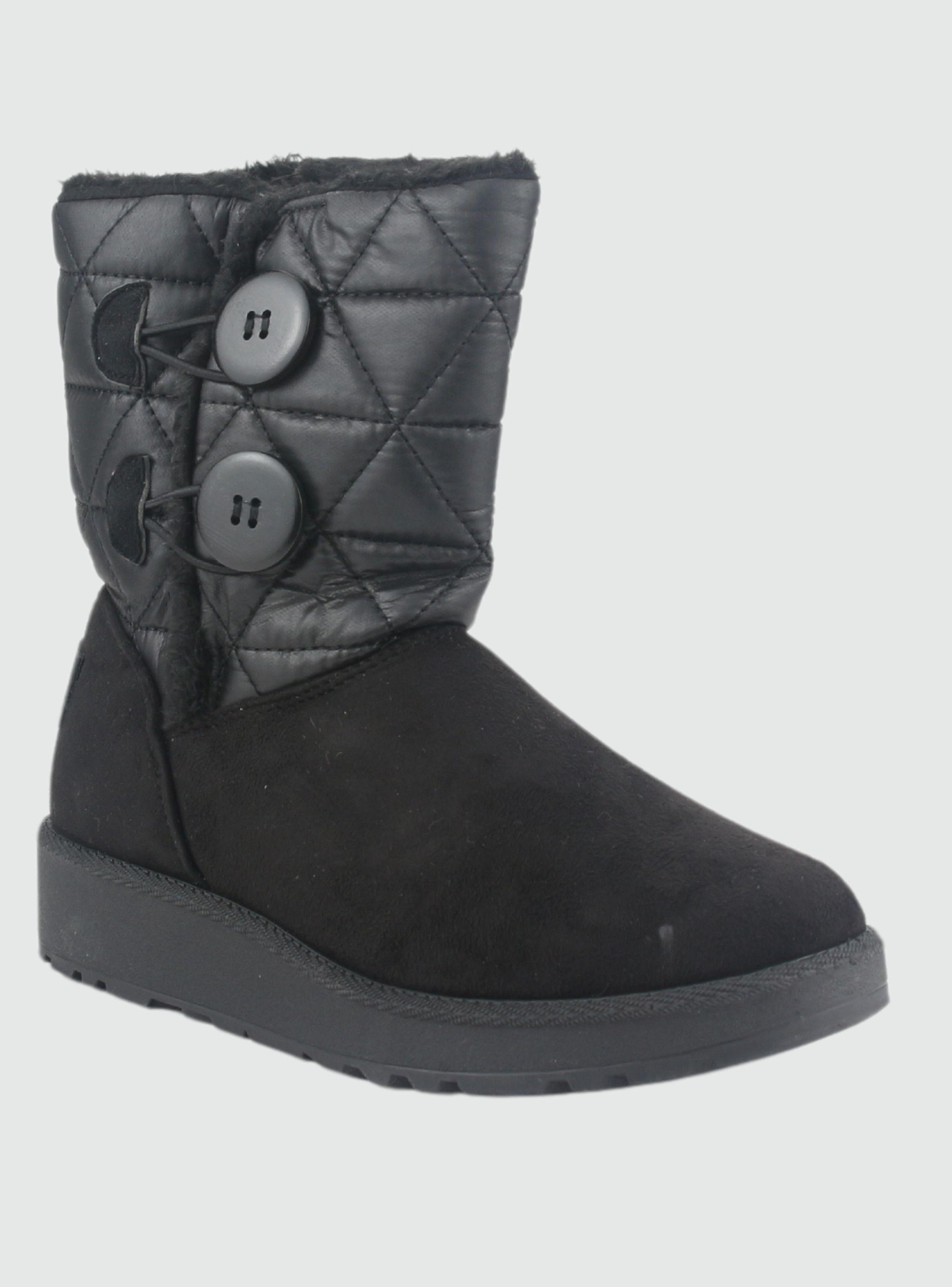 Botin Chalada Mujer Pinnew-21 Negro Casual-2