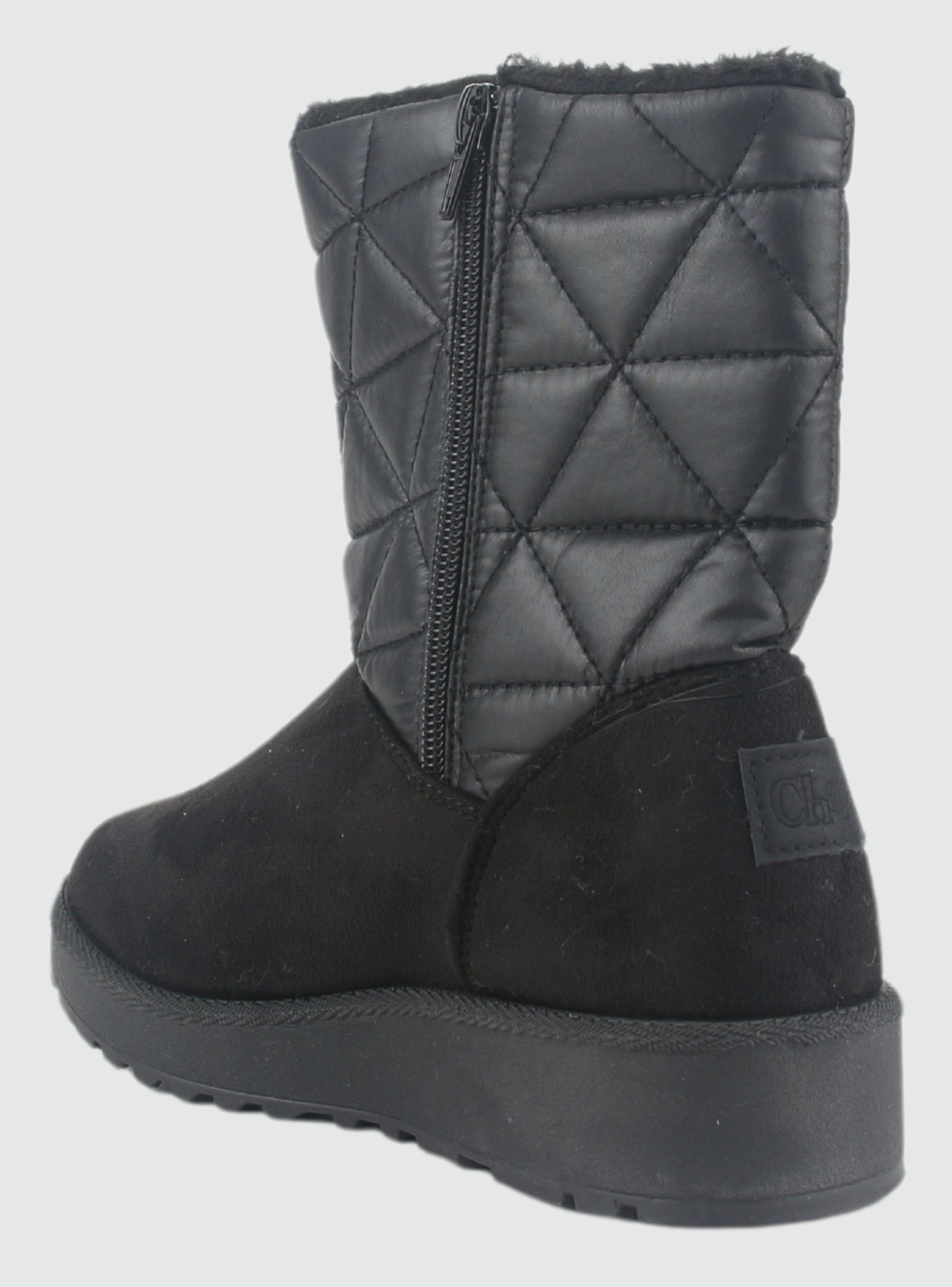 Botin Chalada Mujer Pinnew-21 Negro Casual-3