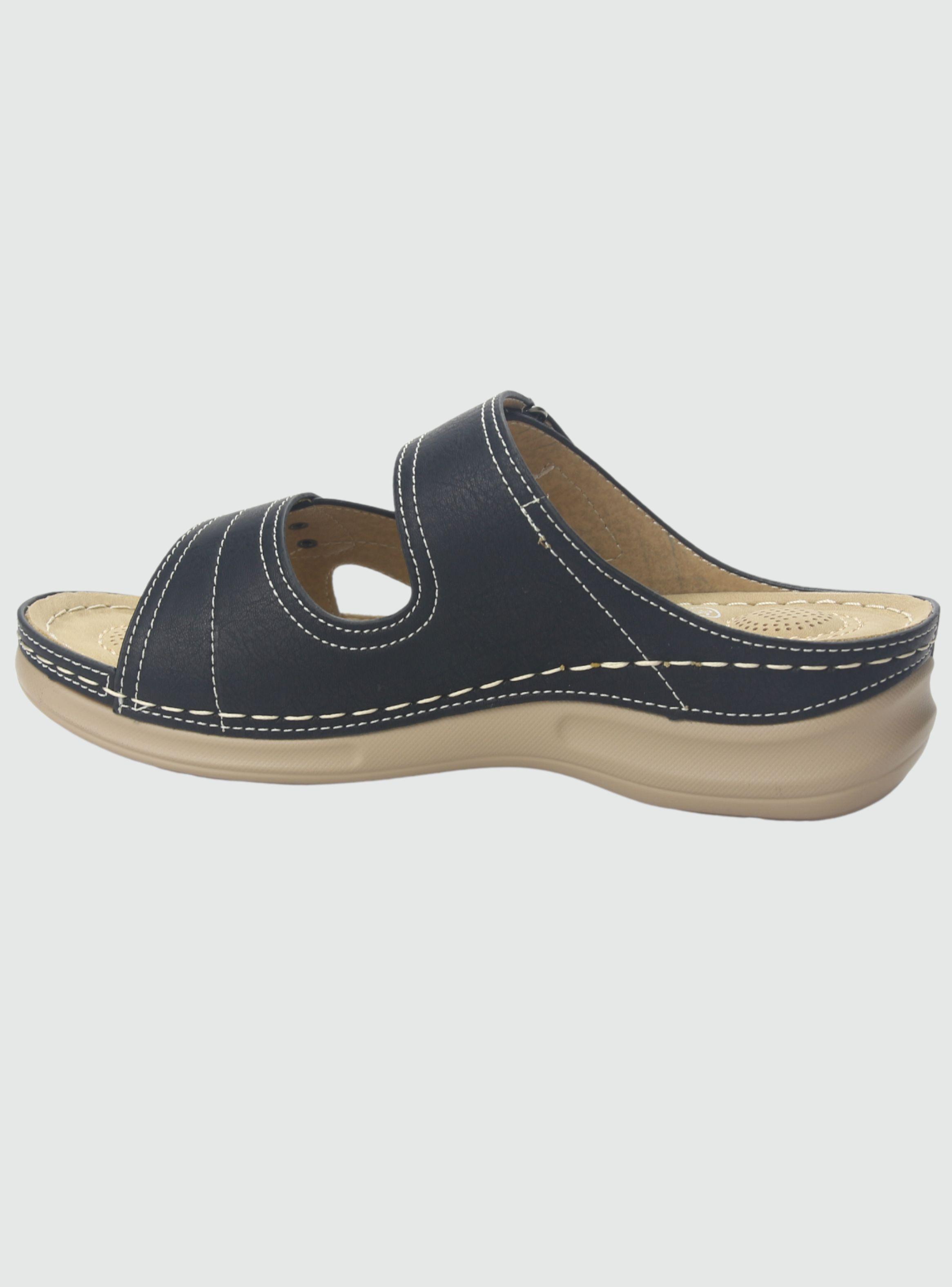 Sandalia Chalada Mujer Kon-12 Negro Casual-1