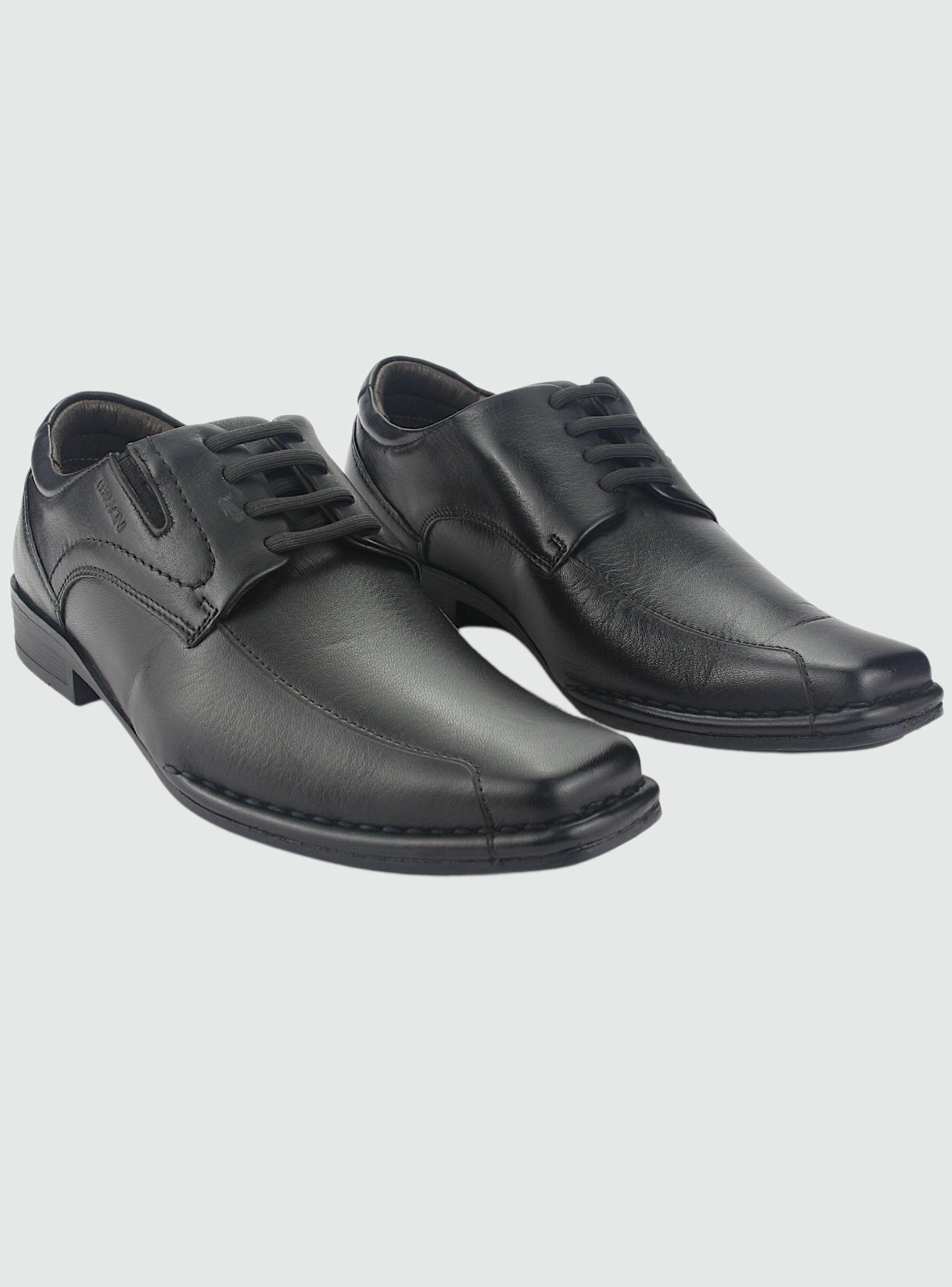Zapato Ferracini Hombre 5340 Ambience Negro Matte Casual-4