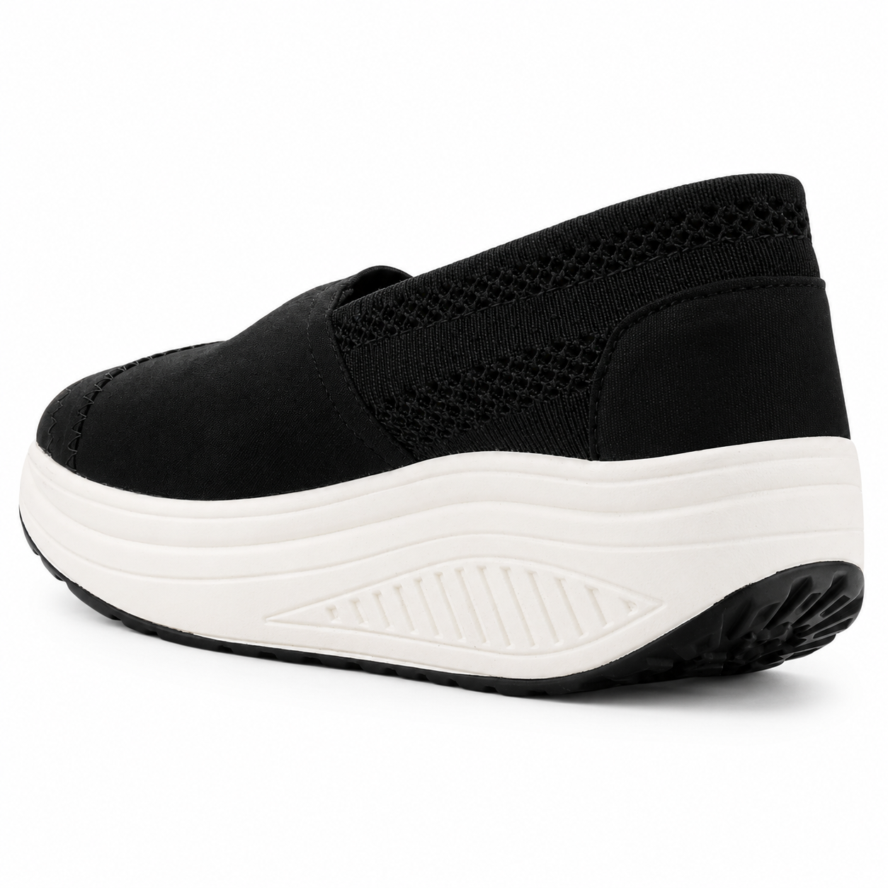 Zapatilla Negro Mujer Urbano Funway Tija-3