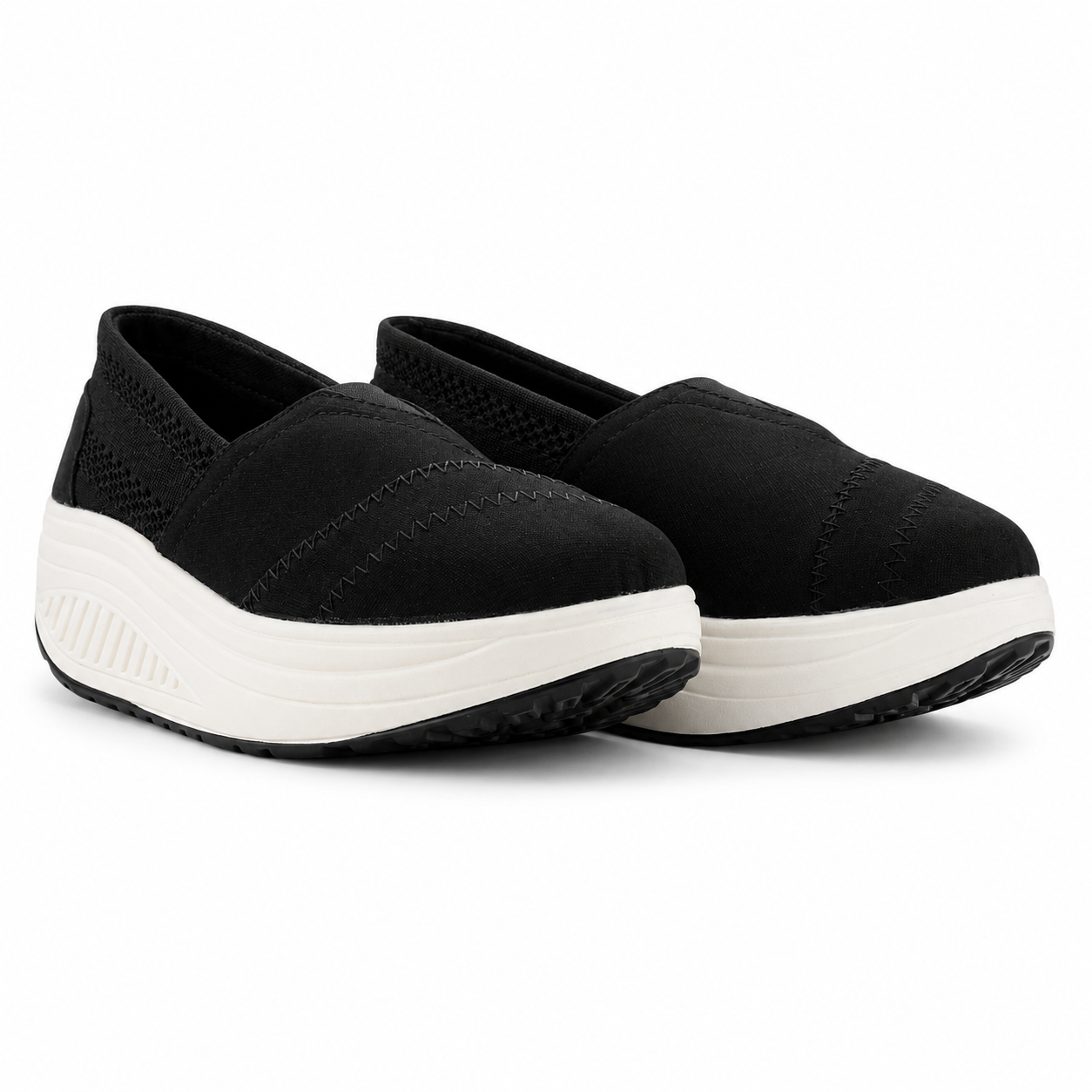 Zapatilla Negro Mujer Urbano Funway Tija-4
