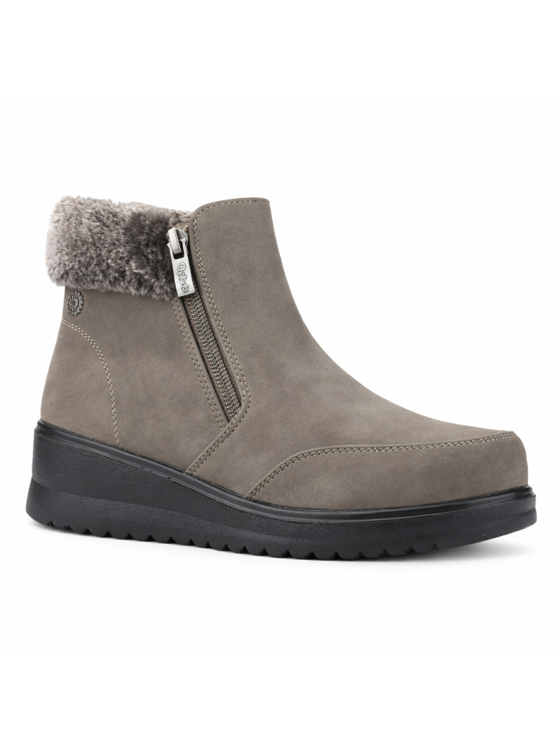 Botin Gris Mujer Casual Chalada Rayo-2