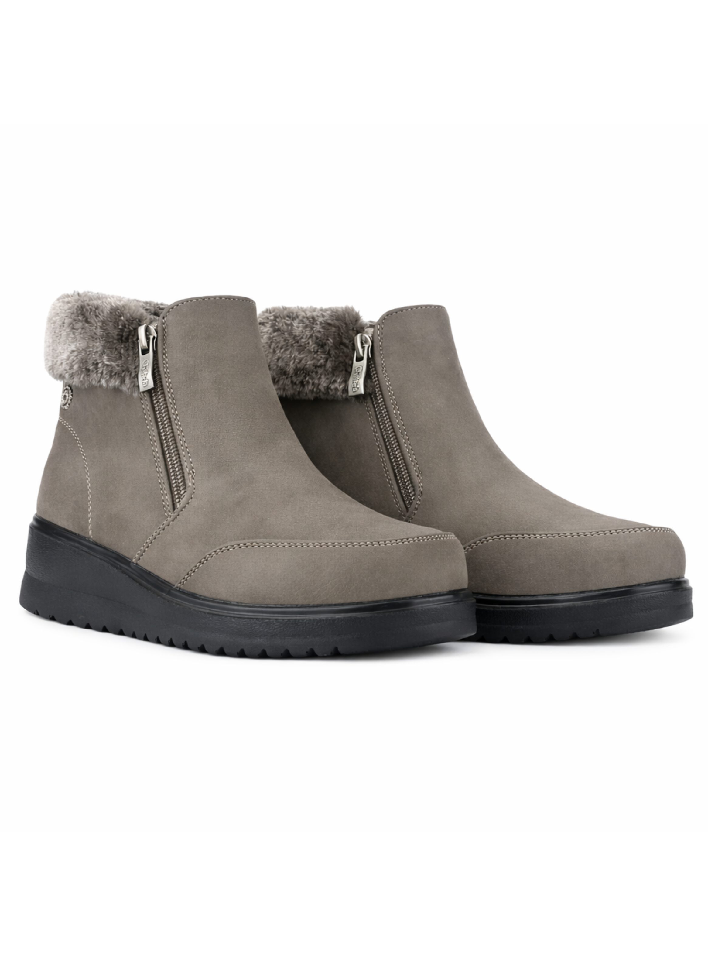Botin Gris Mujer Casual Chalada Rayo-4
