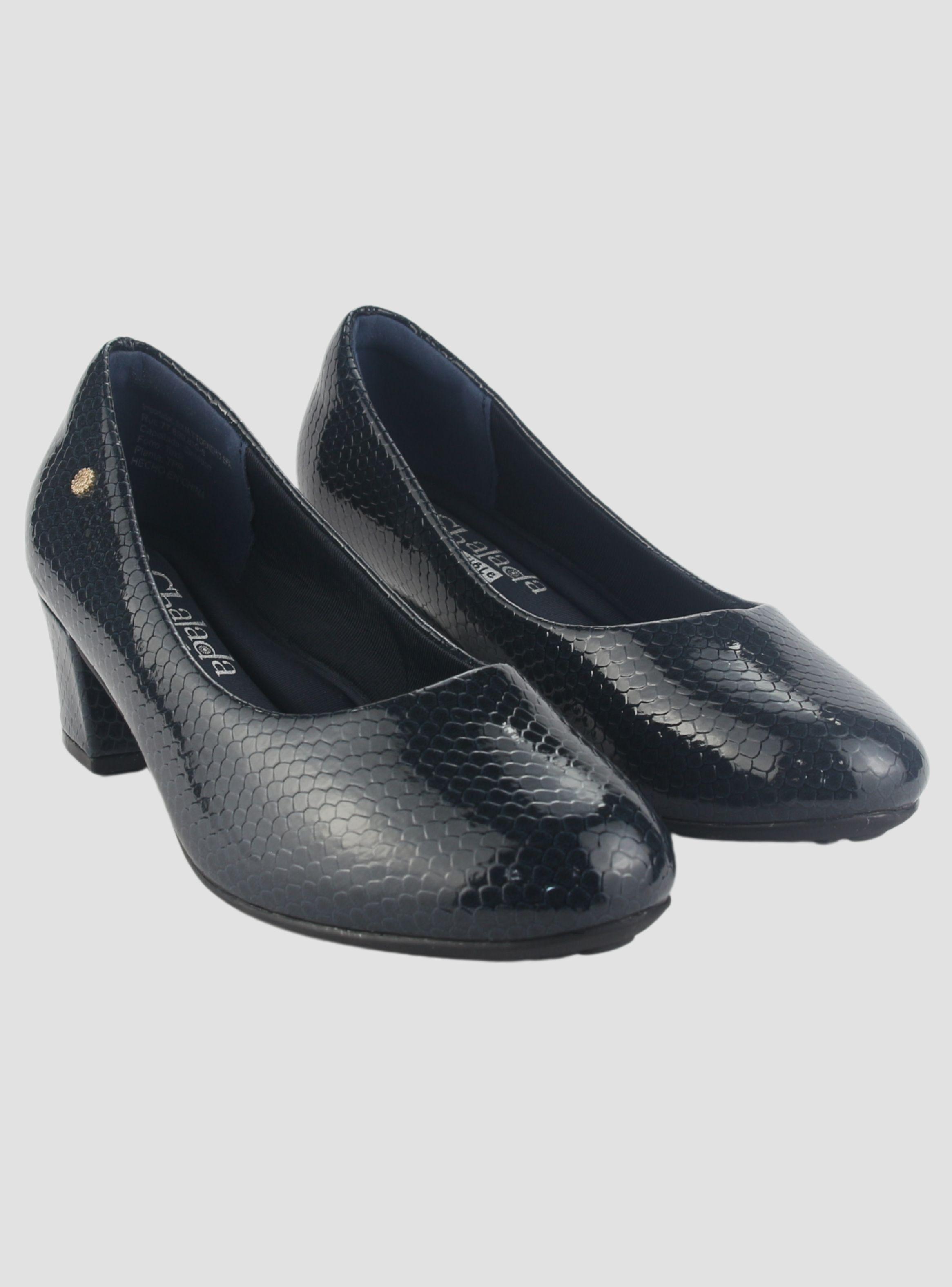 Zapato Chalada Mujer Flexi-58 Azul Casual-4