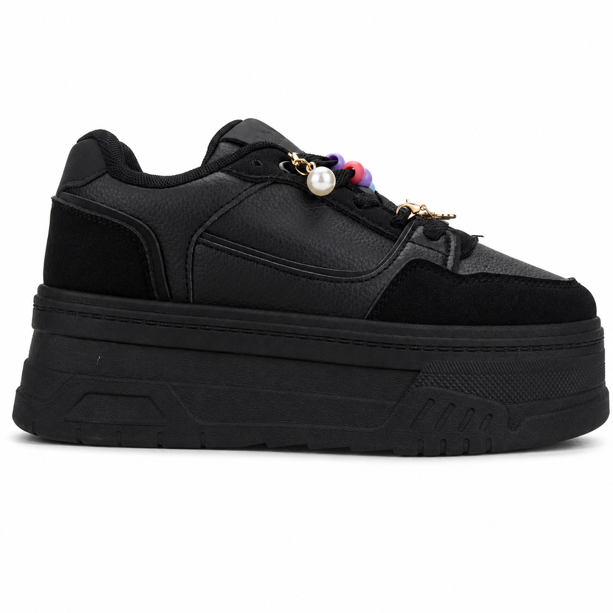 Zapatilla Negro Mujer Urbano Chalada Moon-0