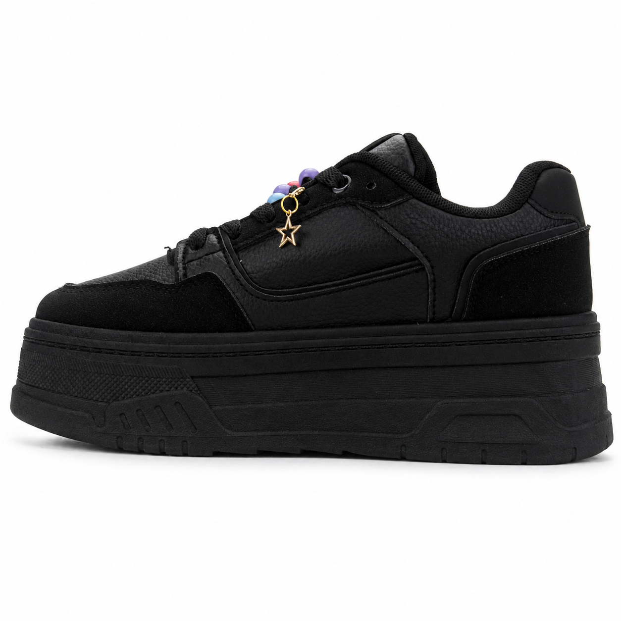 Zapatilla Negro Mujer Urbano Chalada Moon-1