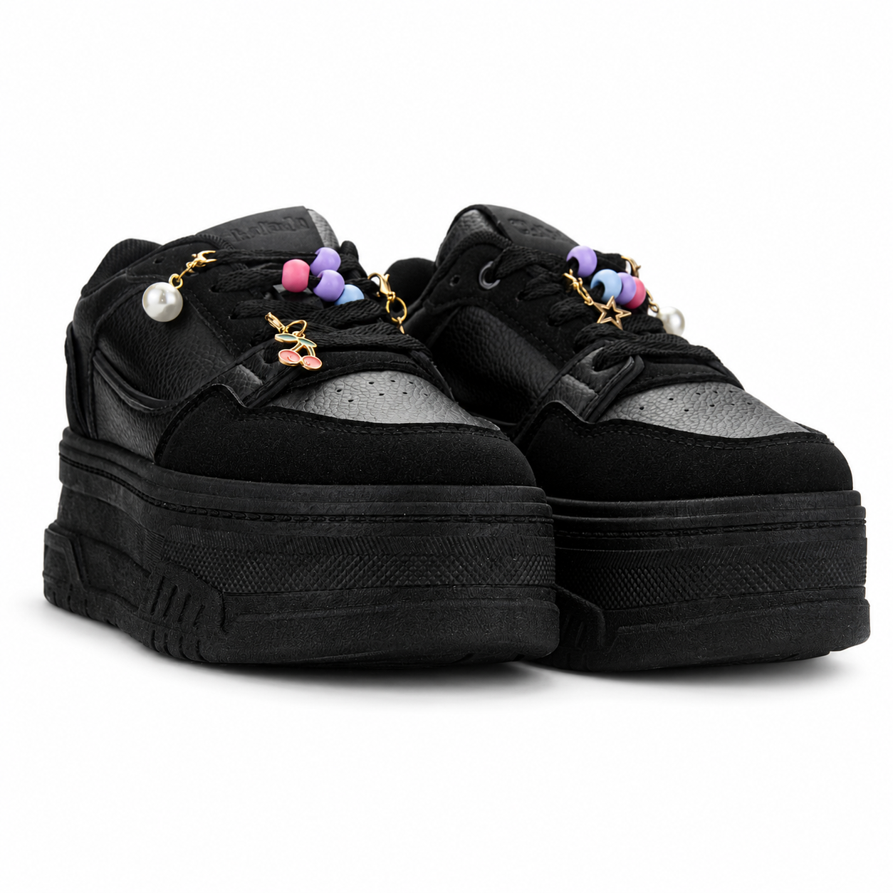 Zapatilla Negro Mujer Urbano Chalada Moon-6