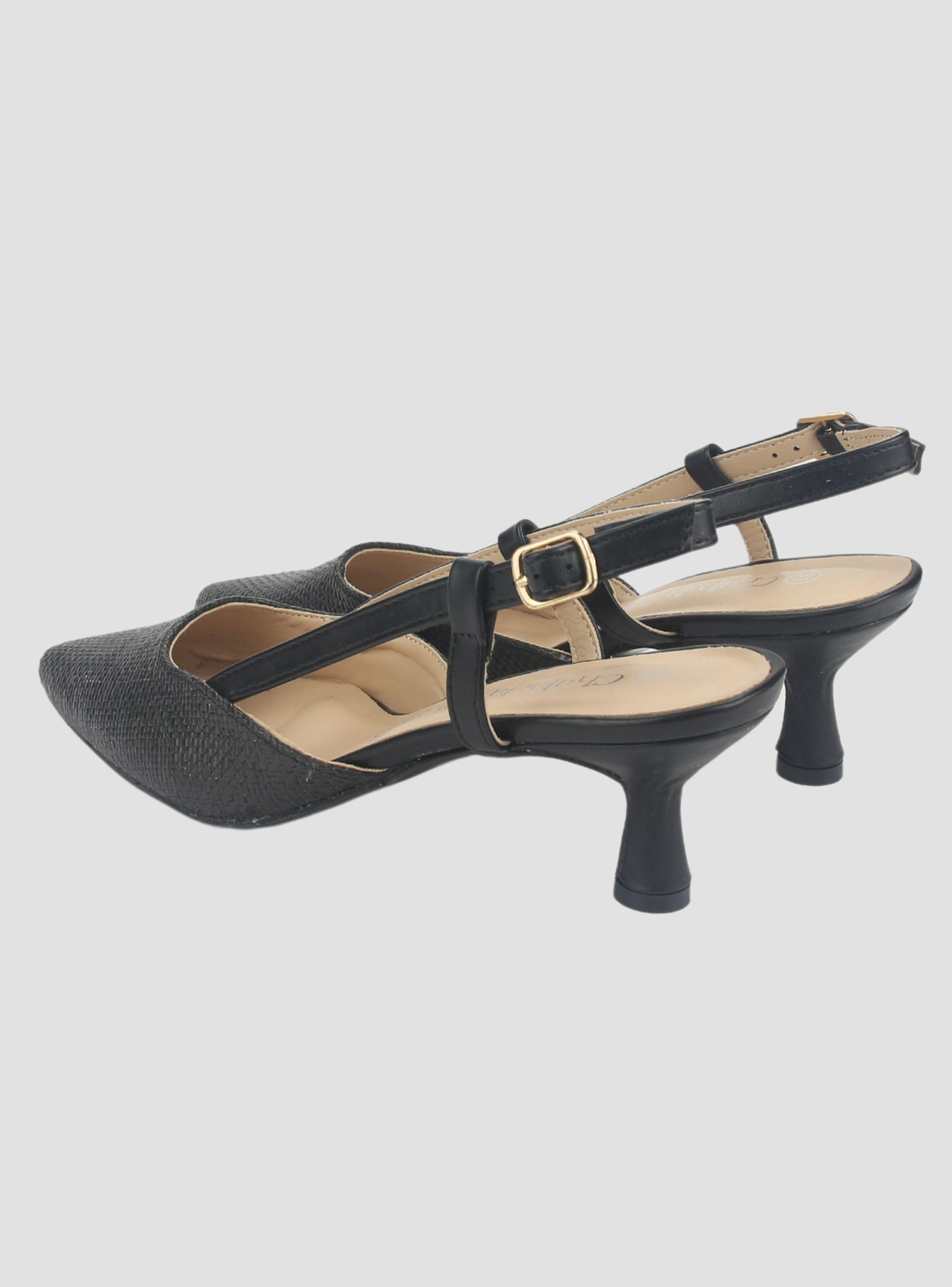 Zapato Chalada Mujer Chiapa-2 Negro Casual-5