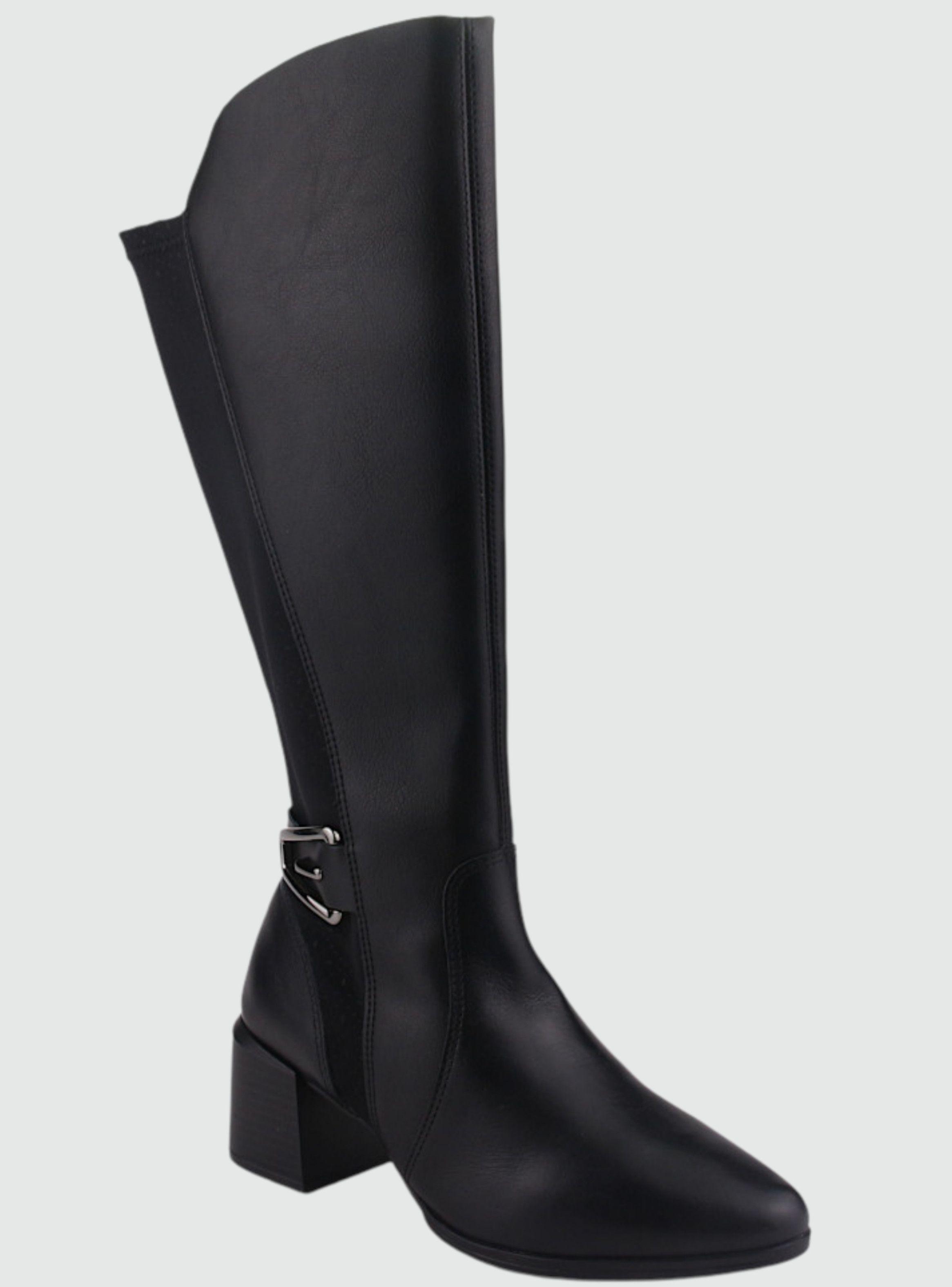Bota Comfortflex Mujer 2298303 Negro Casual-2