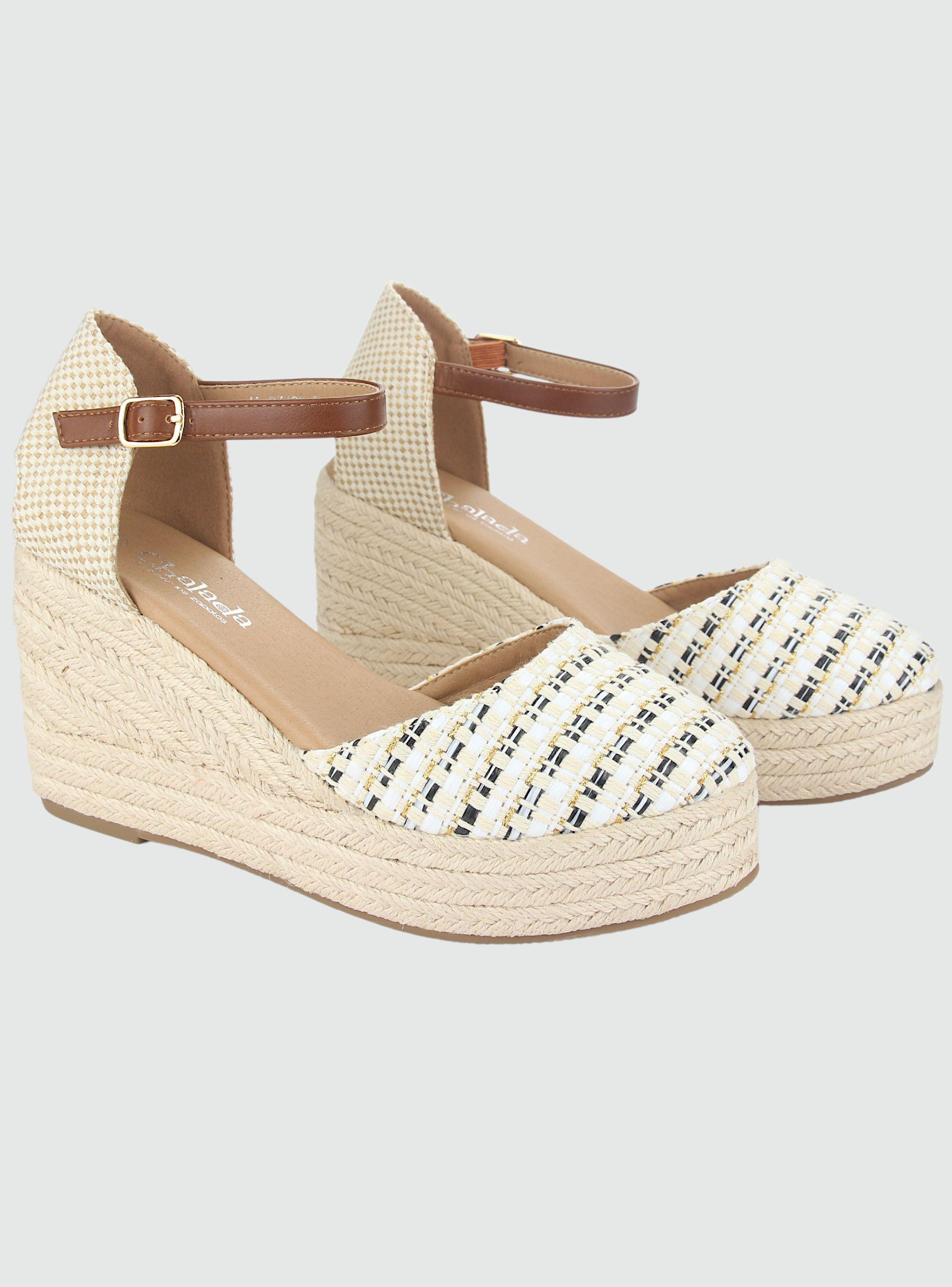 Sandalia Chalada Mujer Dijon-5 Blanco Casual-4