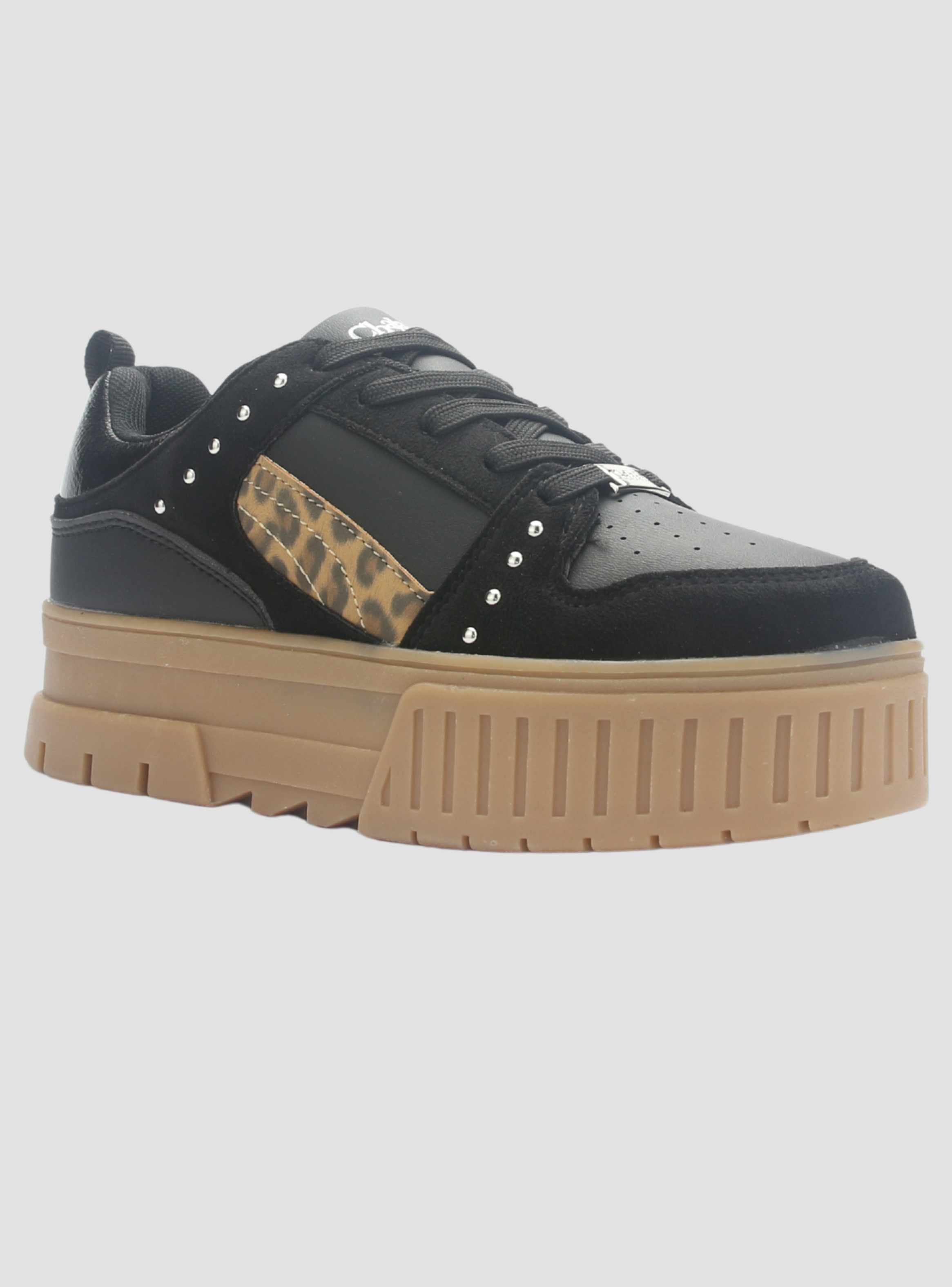 Zapatilla Mujer Chalada Troya-5 Negro Urbano-2
