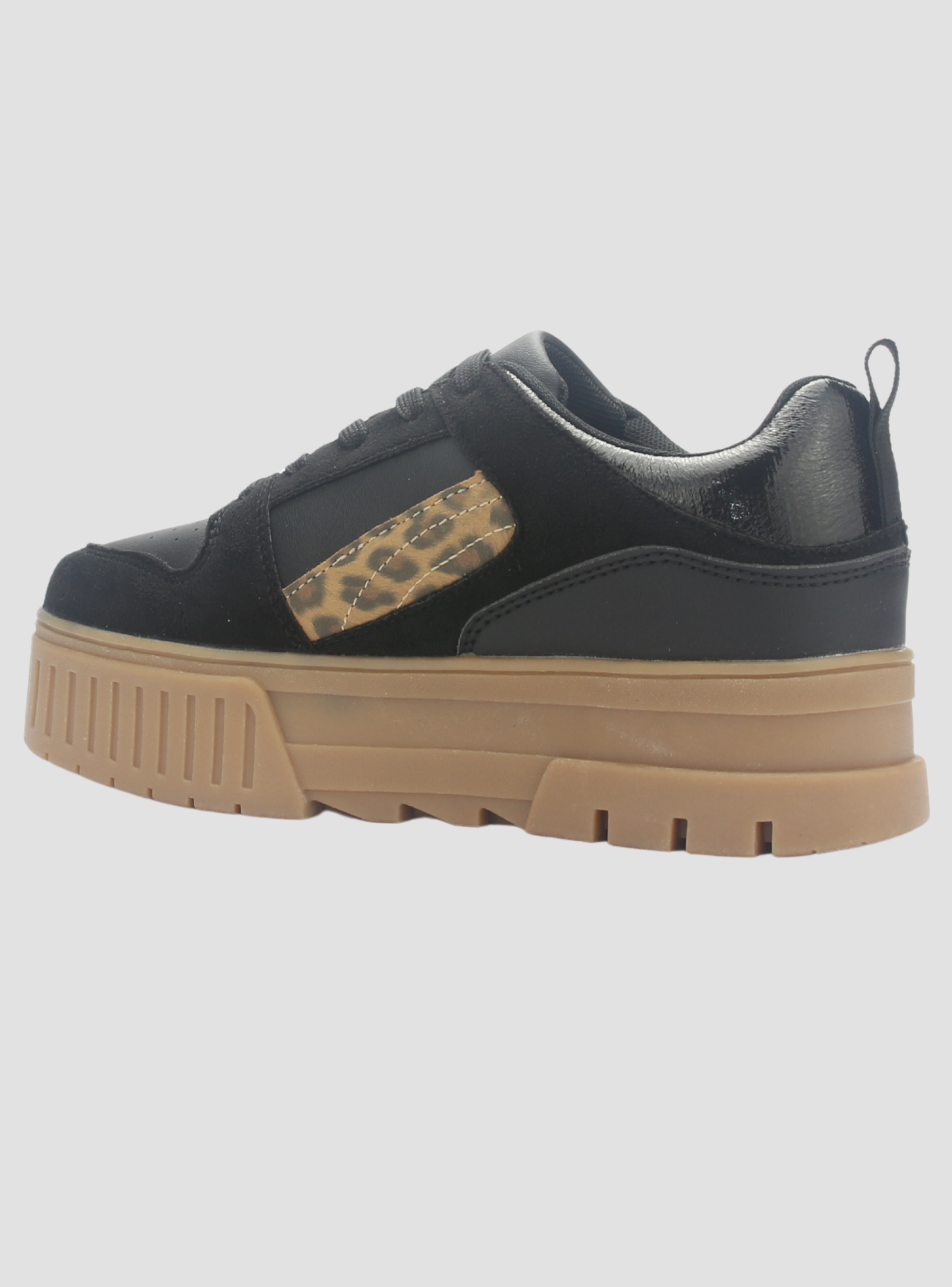 Zapatilla Mujer Chalada Troya-5 Negro Urbano-3