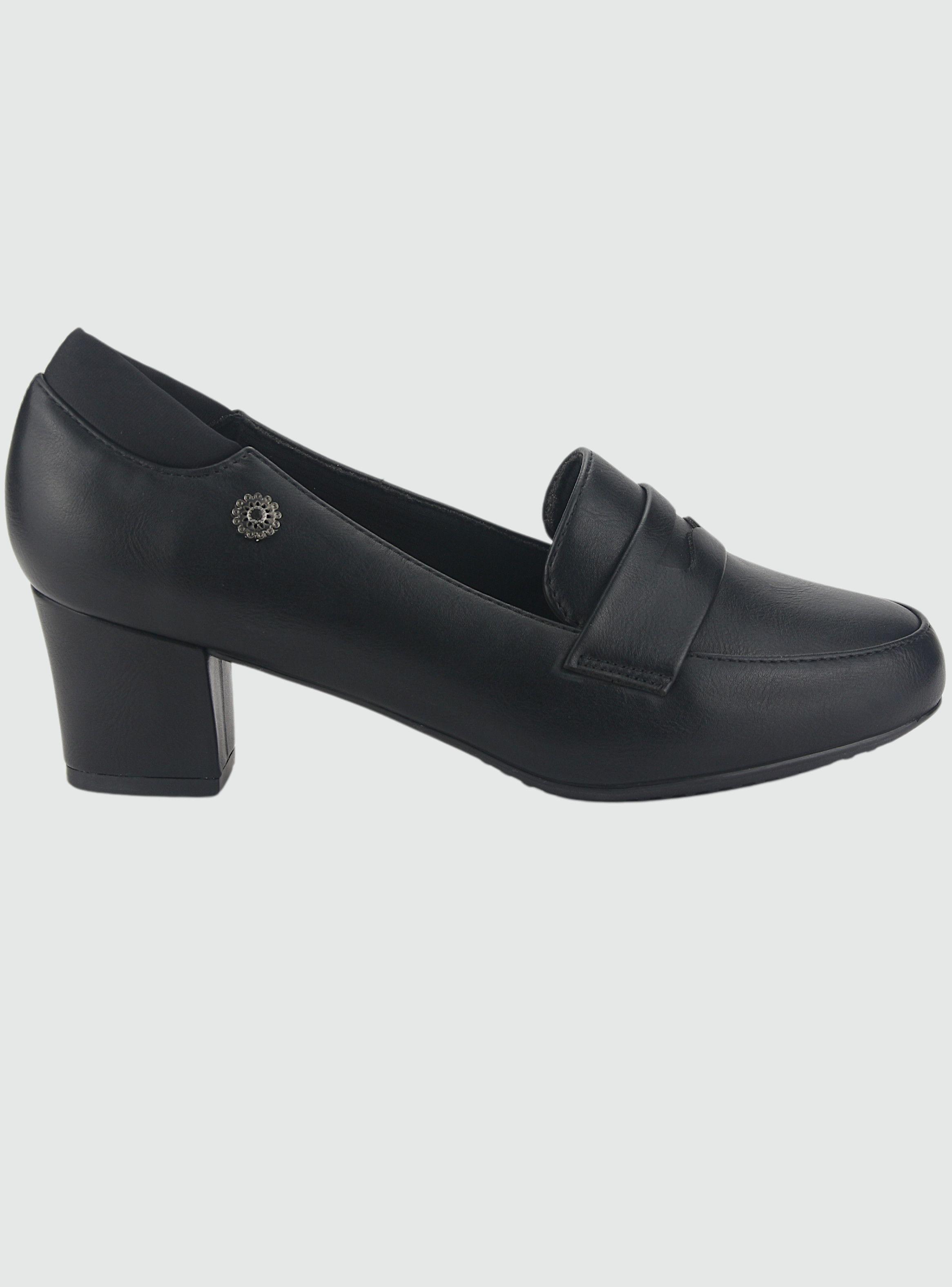 Mocasin Chalada Mujer Flexi-44 Negro Casual-0