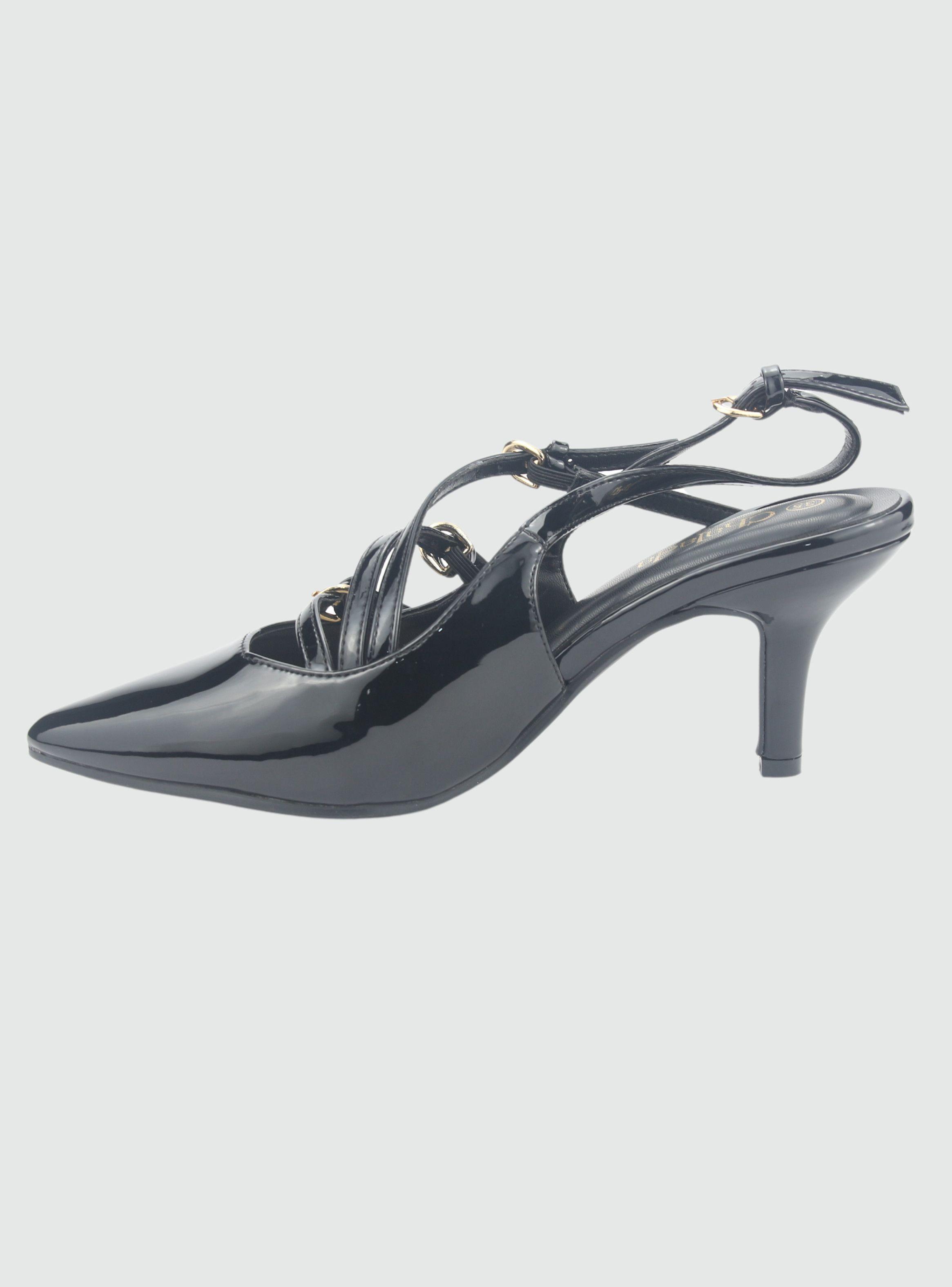 Zapato Chalada Mujer Regent-28 Negro Moda-1