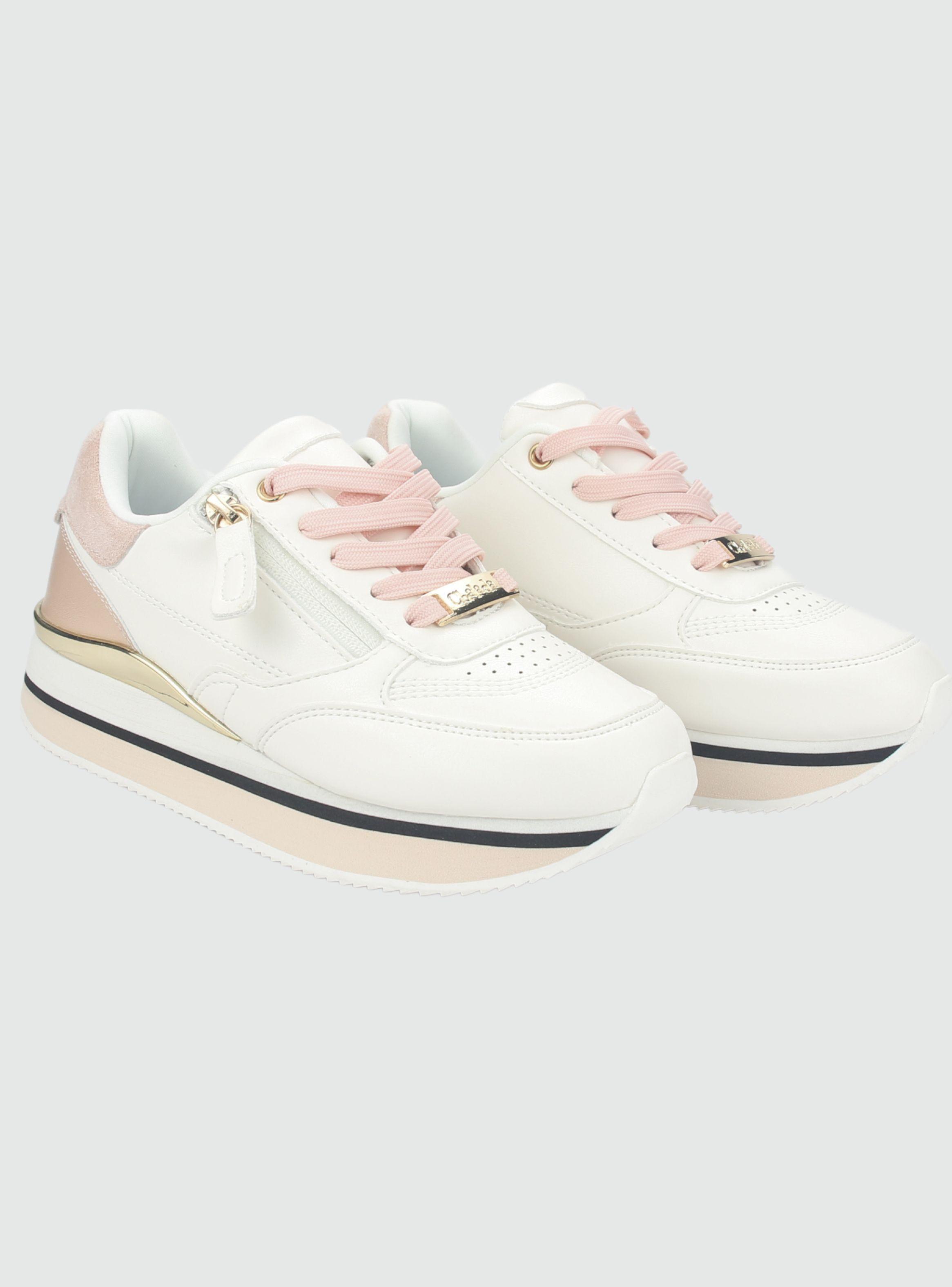 Zapatilla Chalada Mujer Friki-2 Blanco Urbano-4