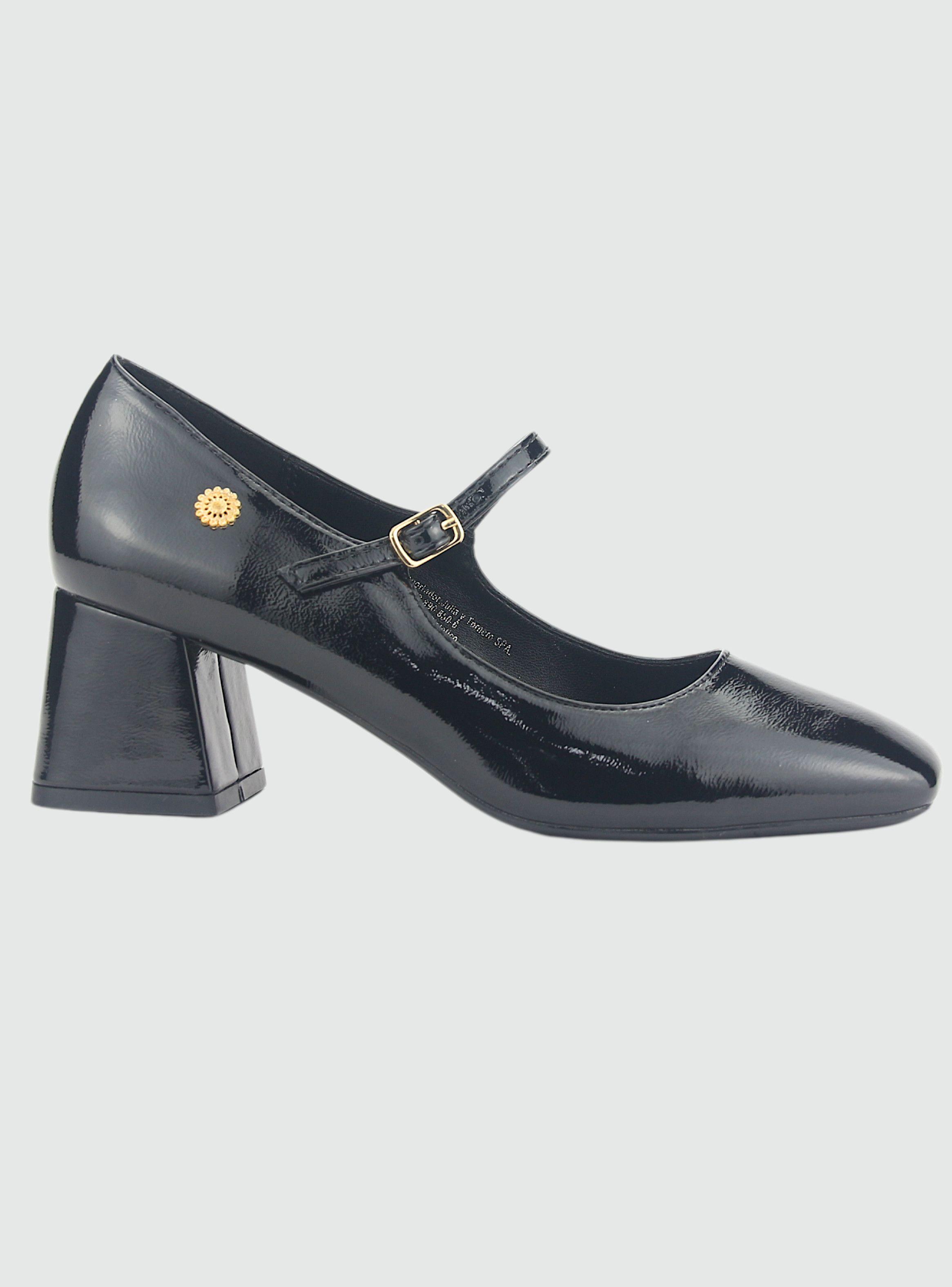 Zapato Chalada Mujer Corso-6 Negro Casual-0