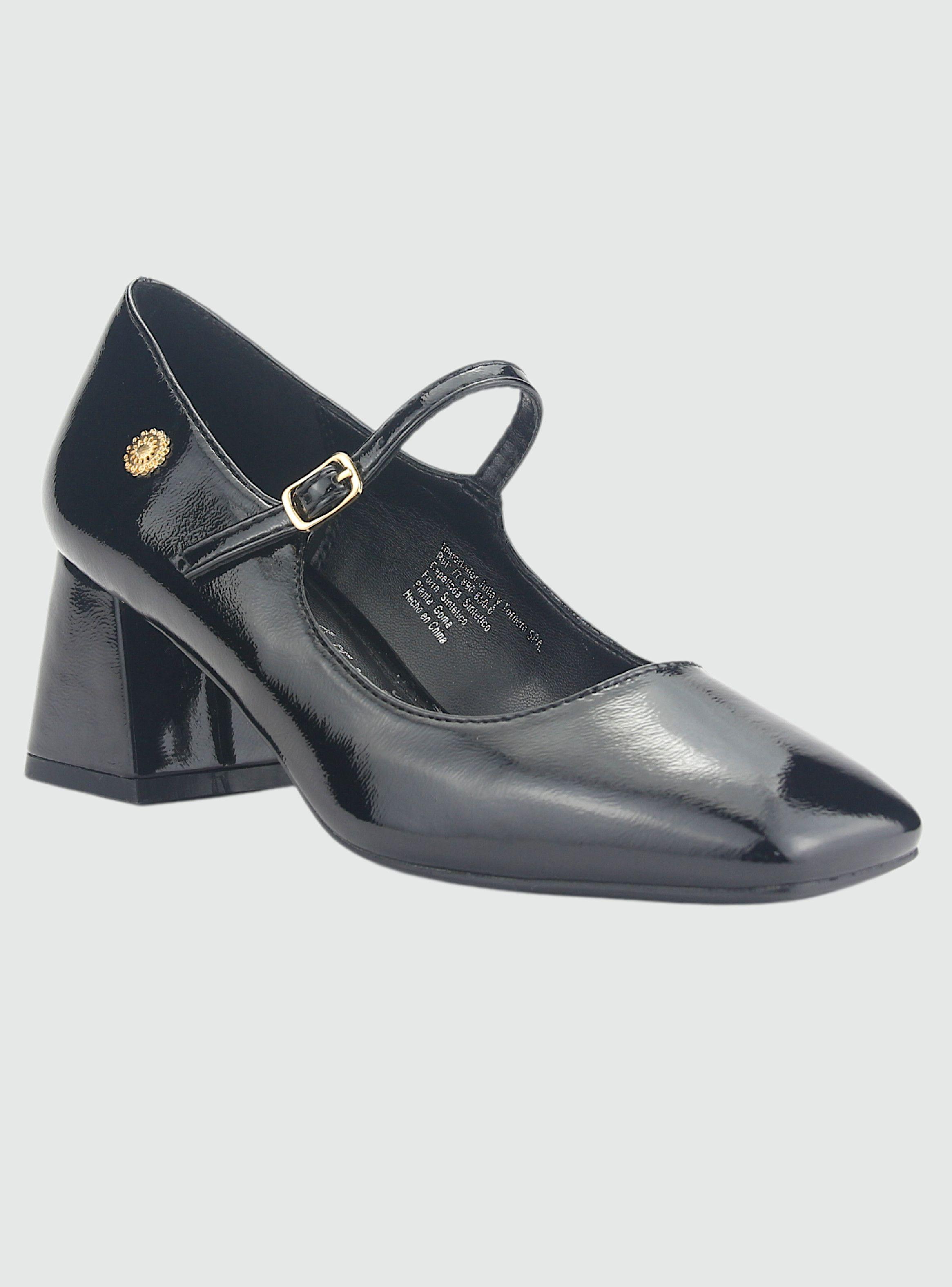 Zapato Chalada Mujer Corso-6 Negro Casual-2