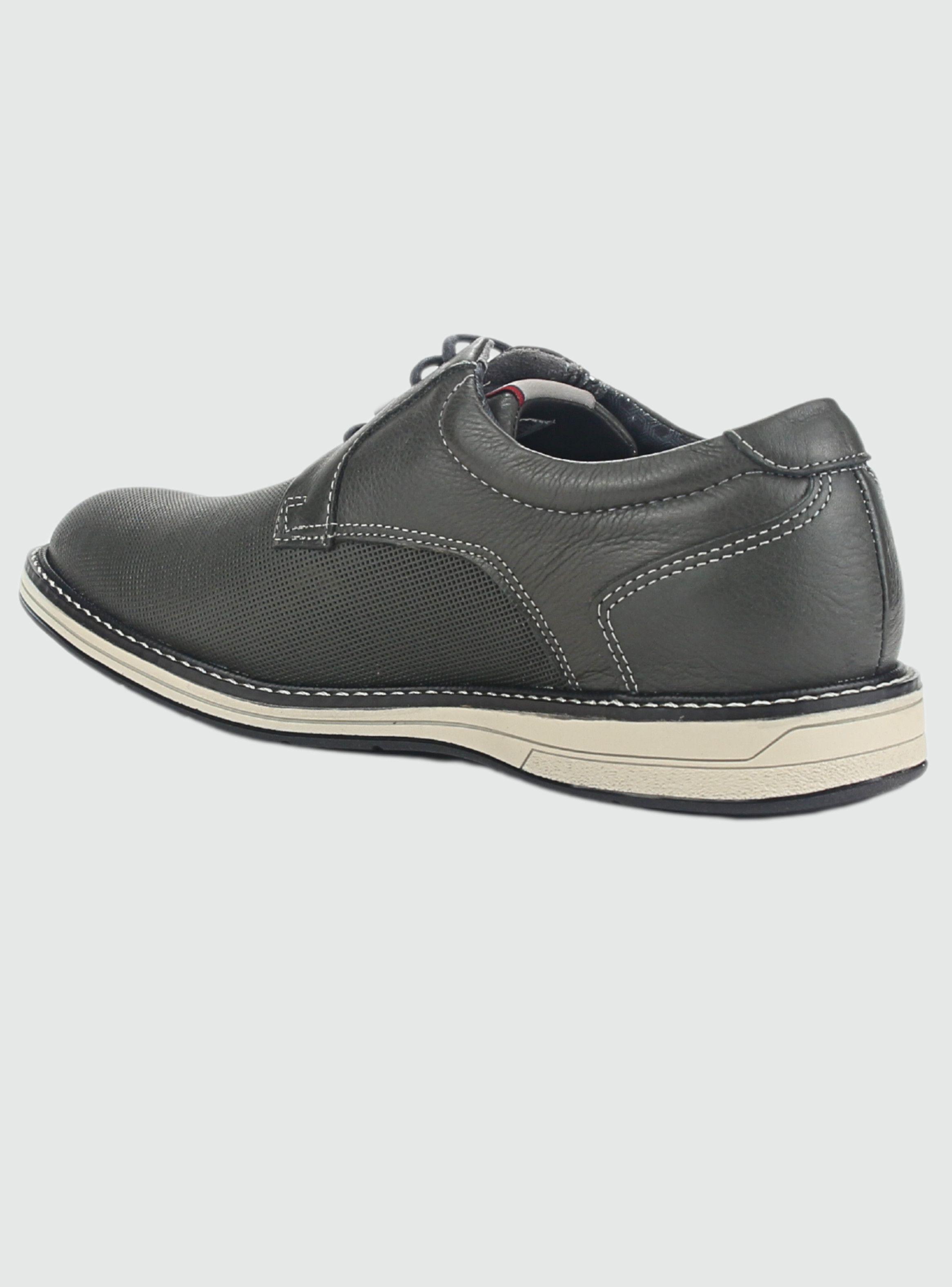 Zapato Ferracini Hombre 6152 Kingston Gris Casual-3
