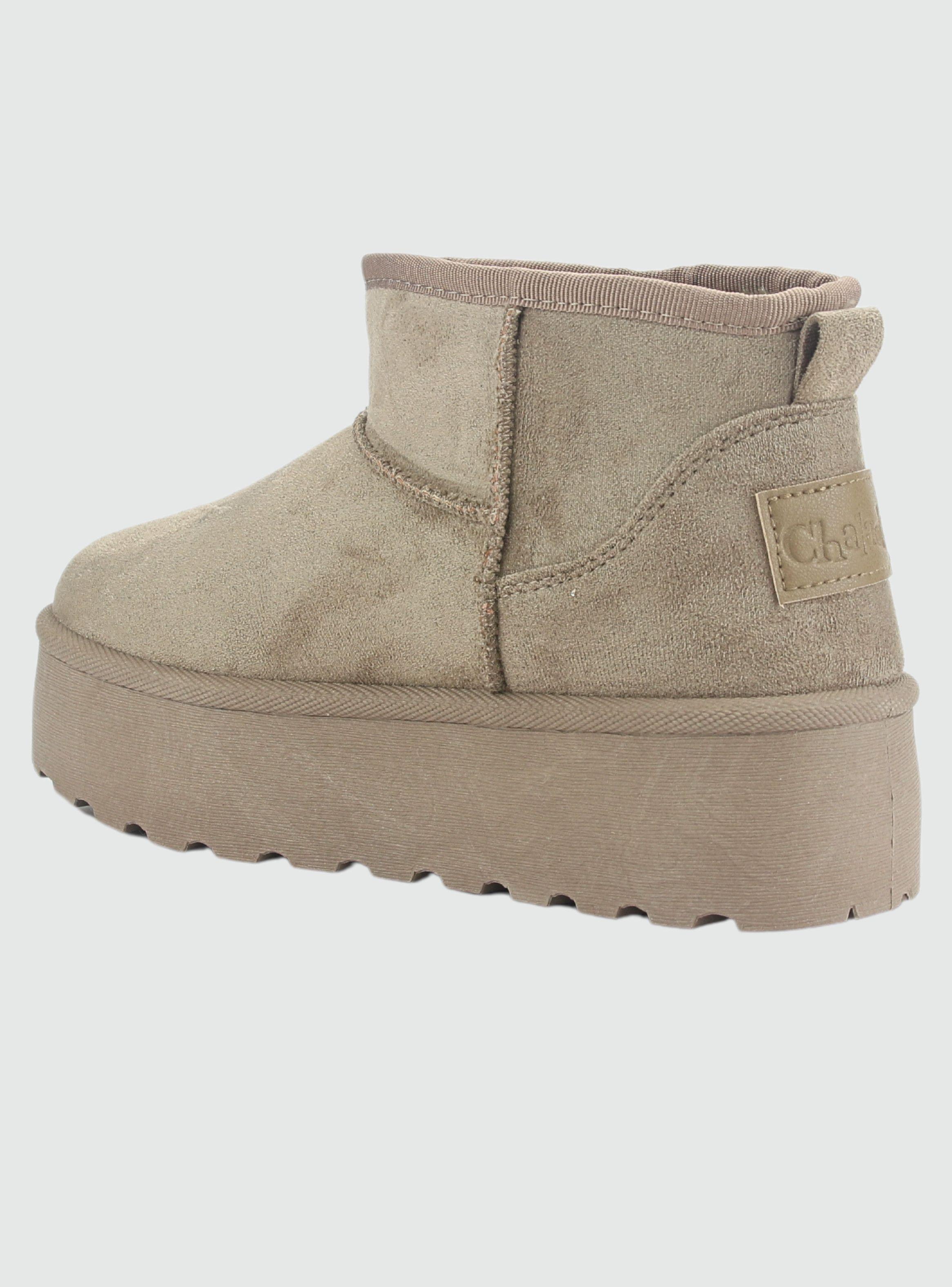 Botin Chalada Mujer Pinguih-1 Taupe Comfort-3