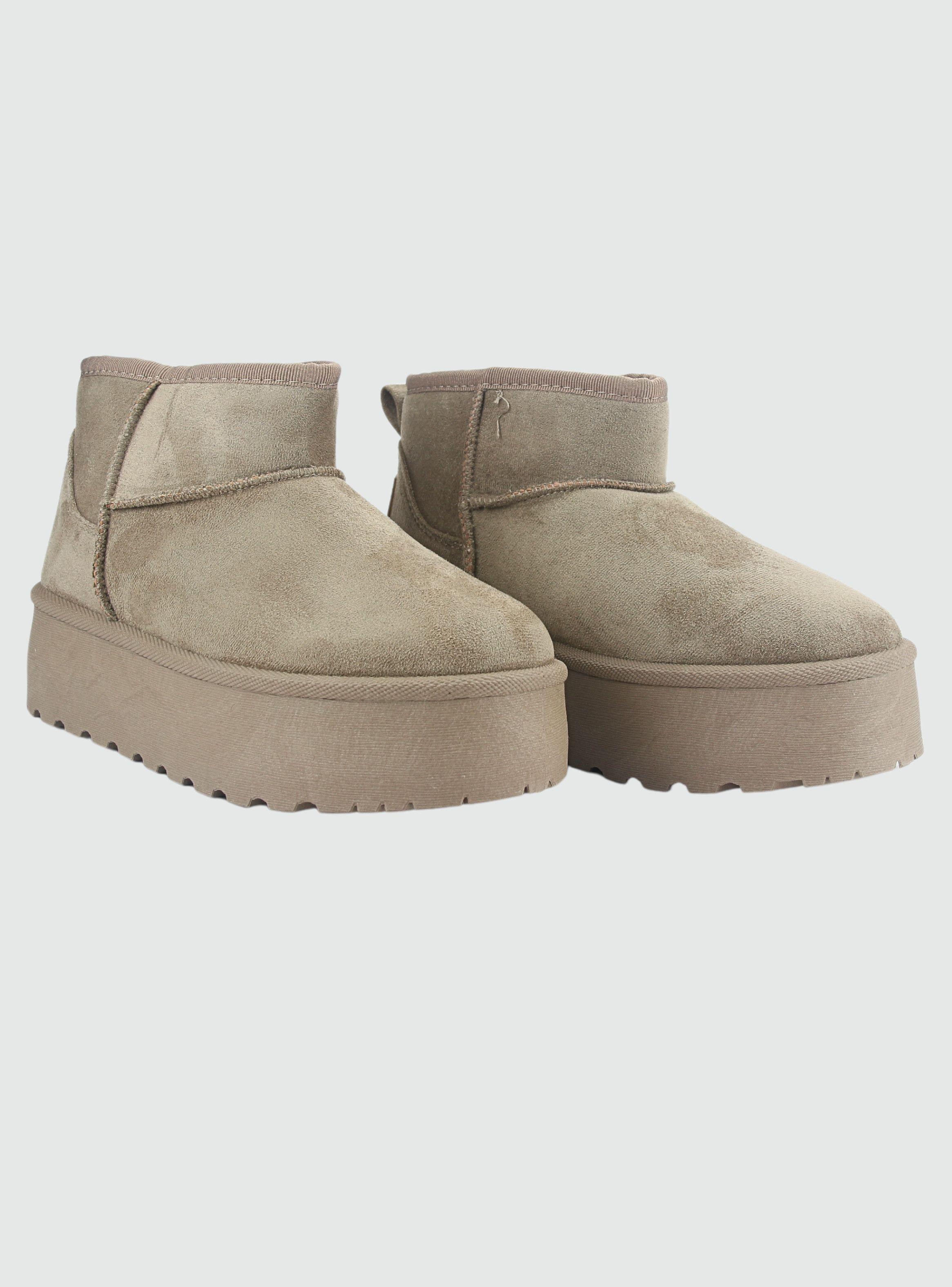 Botin Chalada Mujer Pinguih-1 Taupe Comfort-4