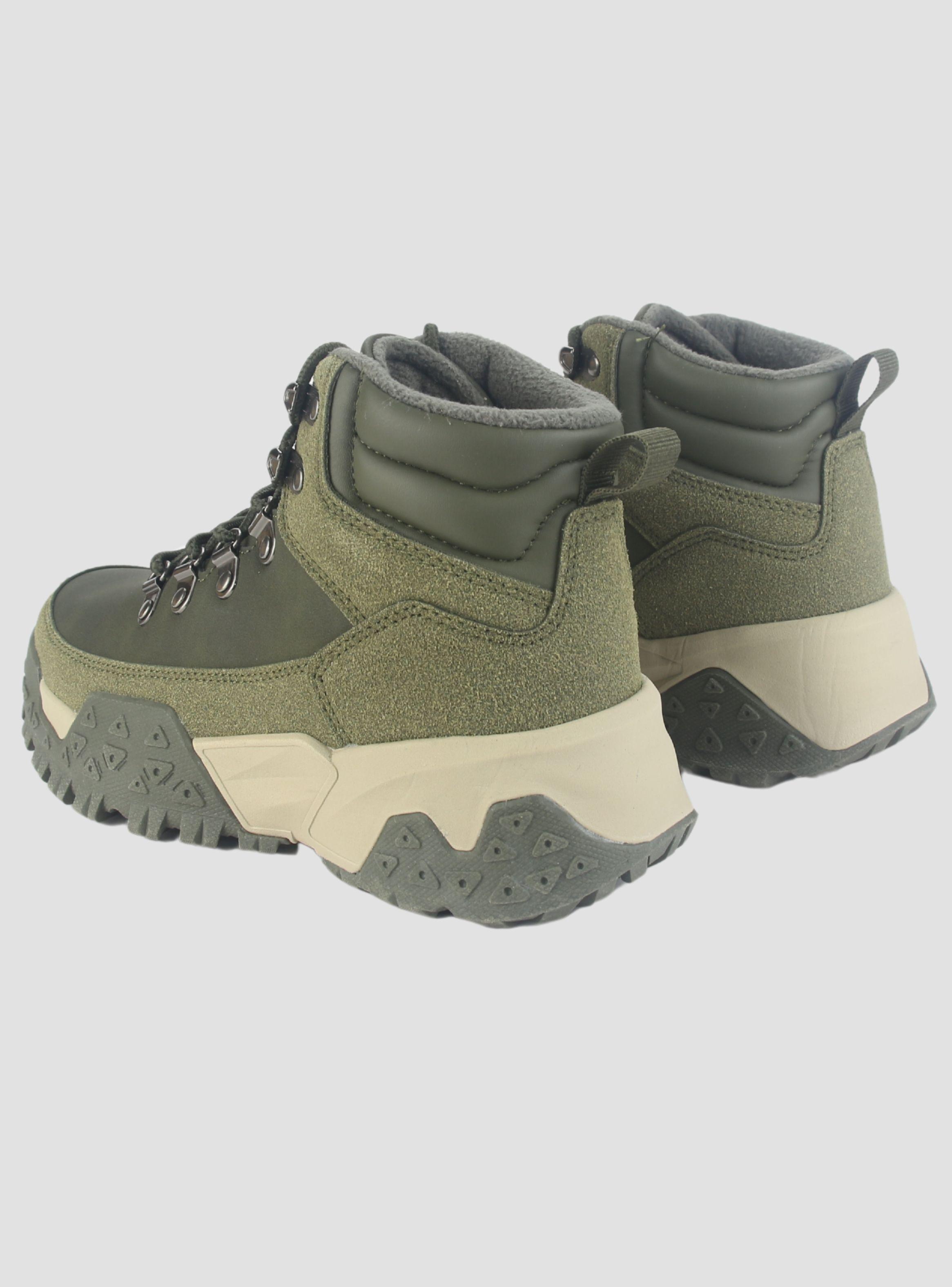 Botin Funway Mujer Nevado-2 Oliva Outdoor-5