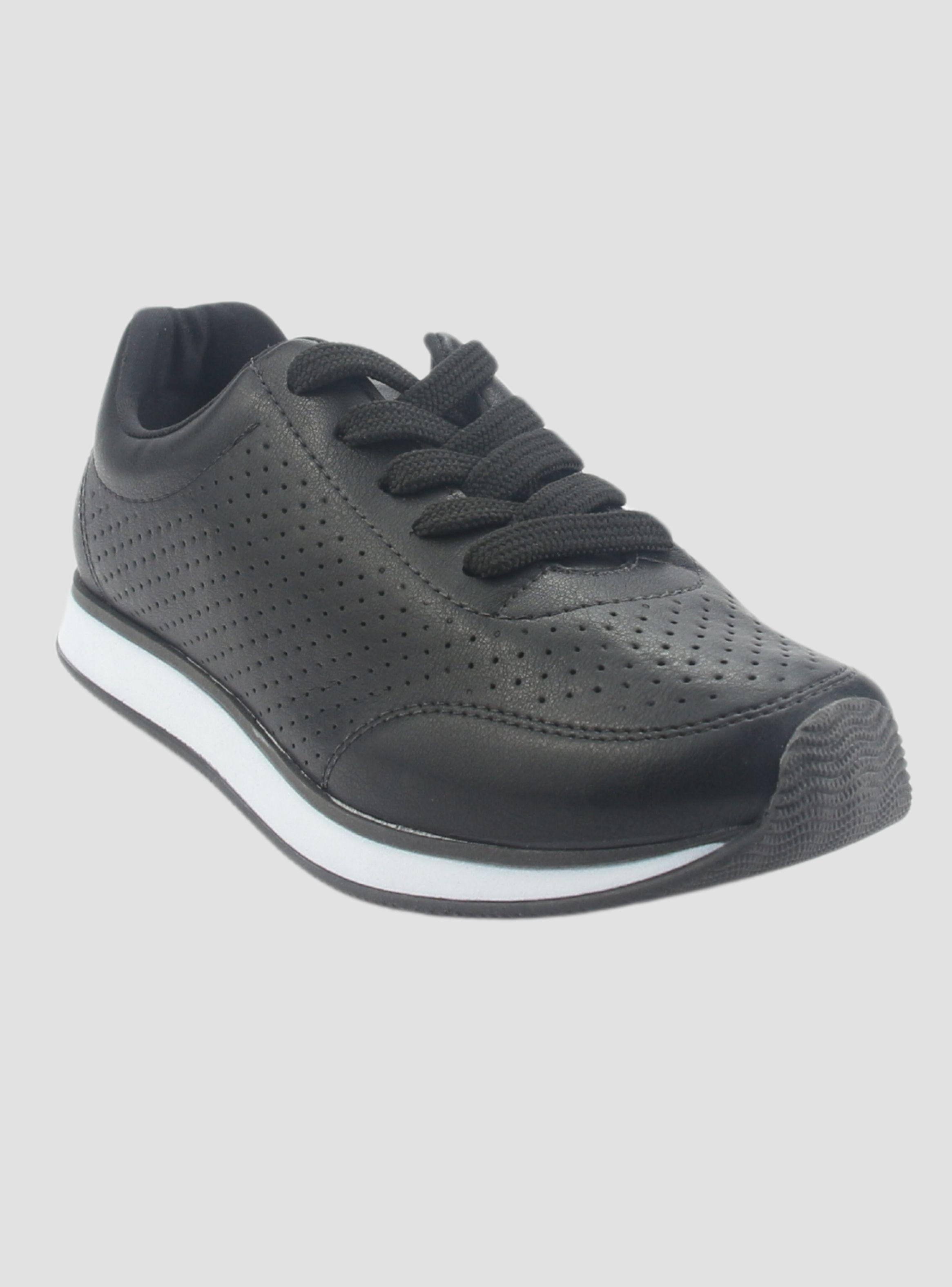 Zapatilla Via Marte Mujer 17-16501 Negro Casual-2