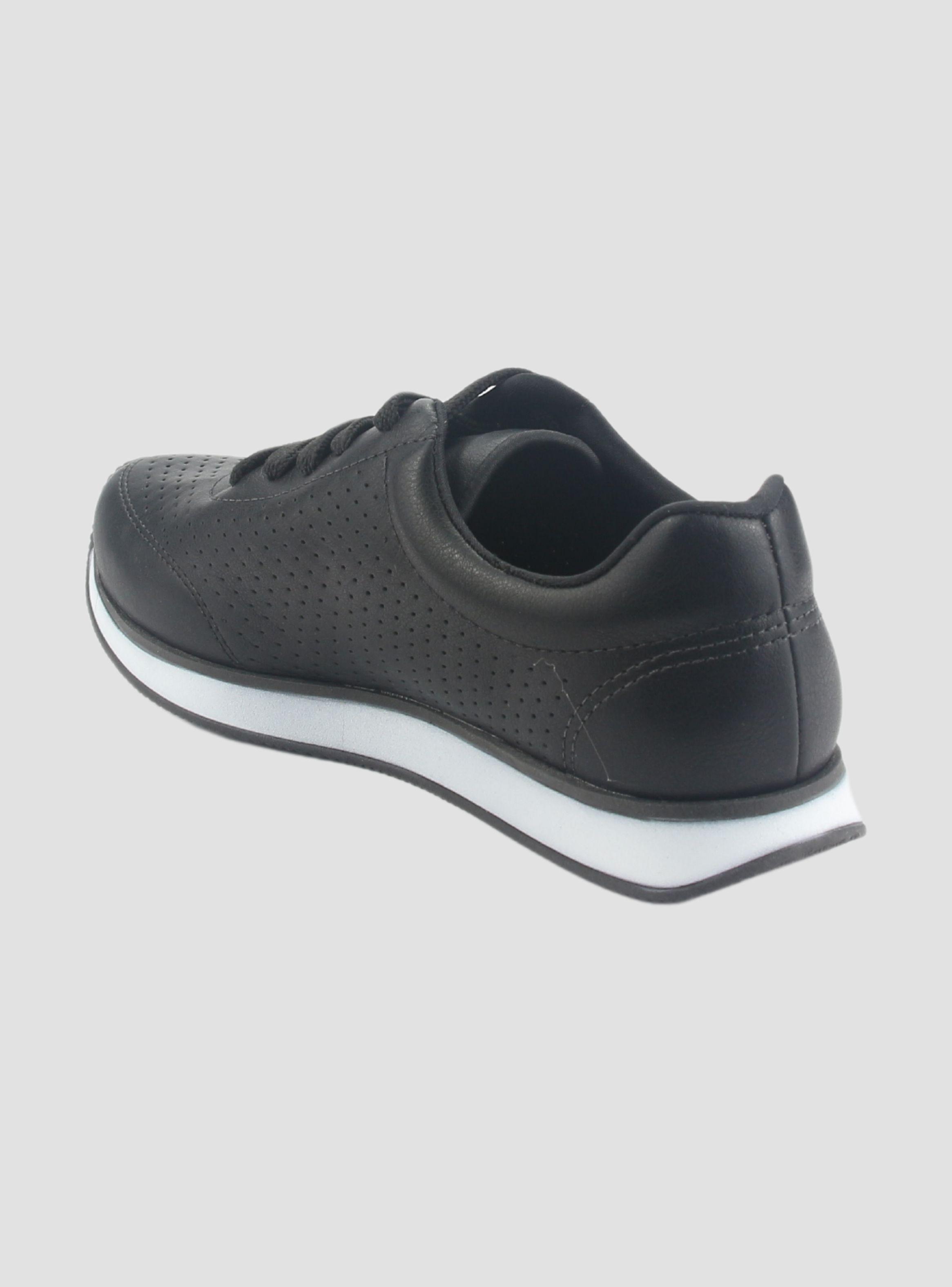 Zapatilla Via Marte Mujer 17-16501 Negro Casual-3