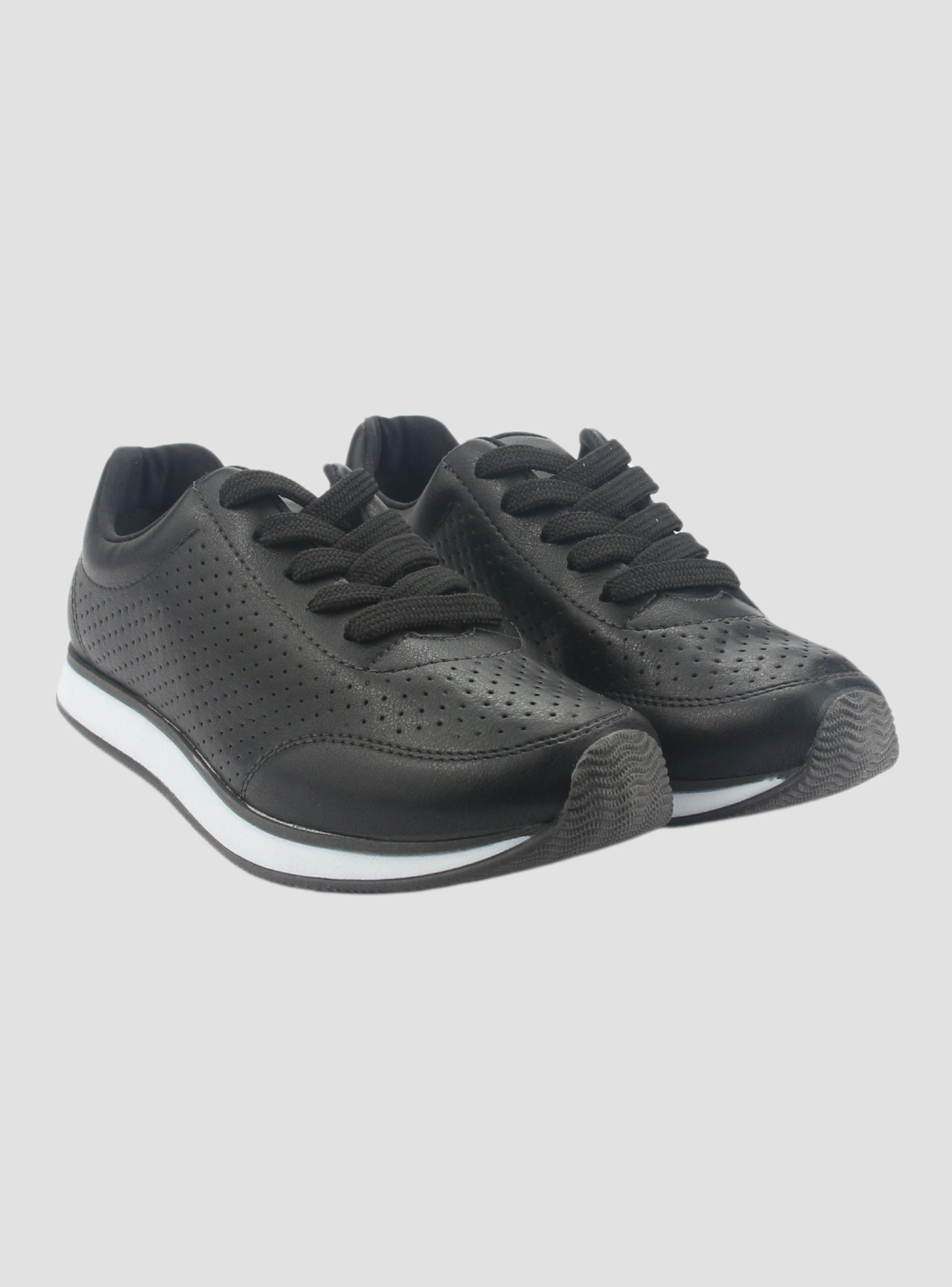 Zapatilla Via Marte Mujer 17-16501 Negro Casual-4