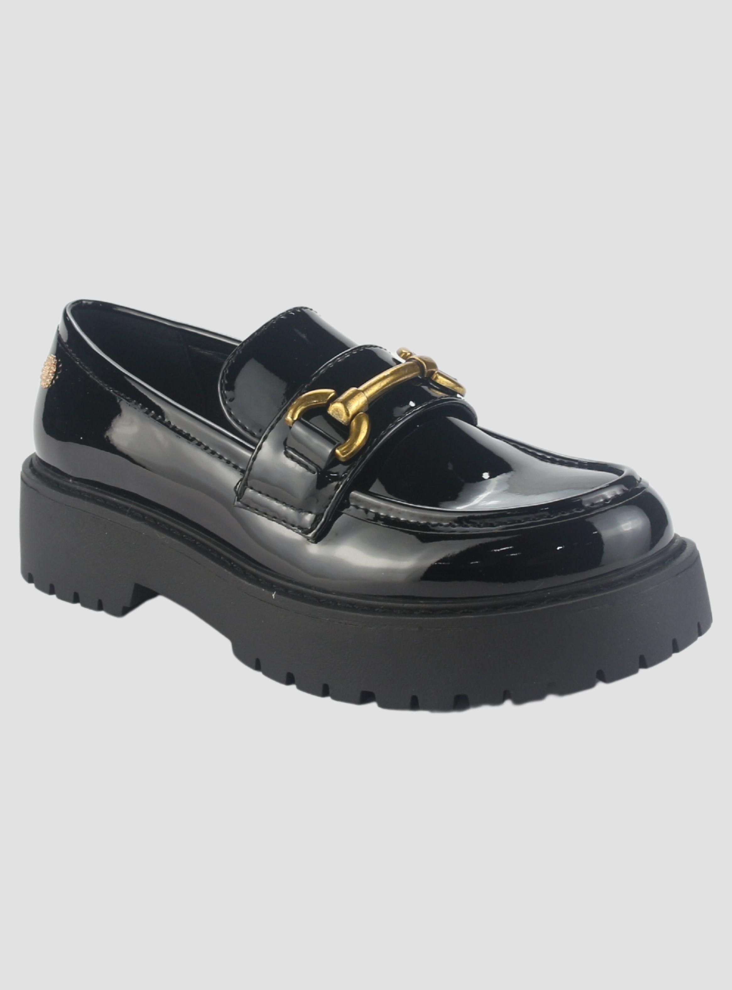 Mocasin Chalada Mujer Lenin-4 Negro Casual-2