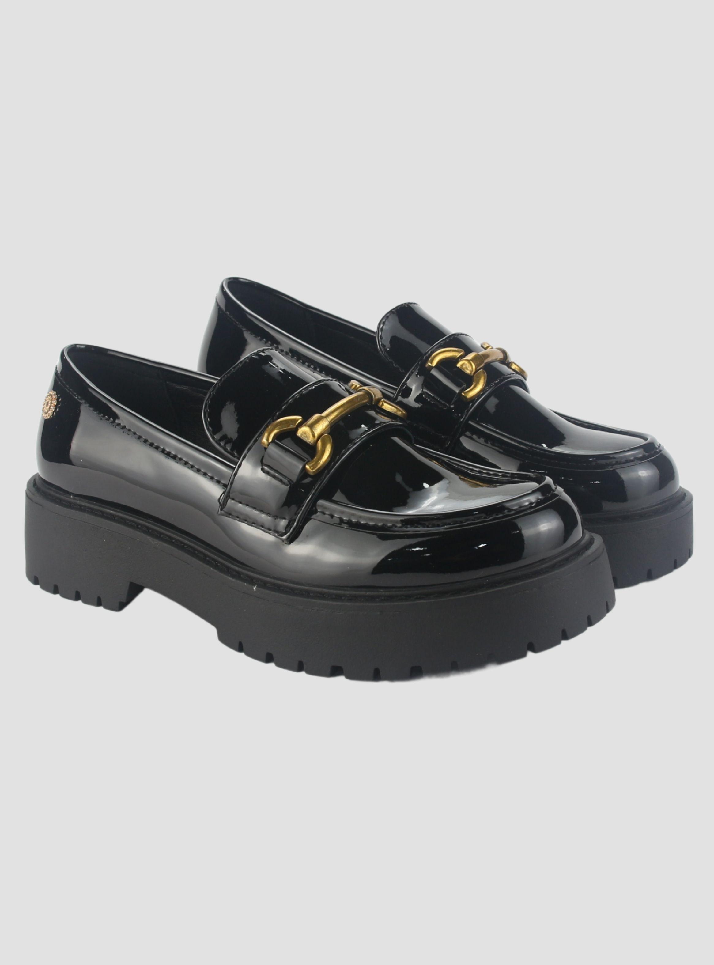 Mocasin Chalada Mujer Lenin-4 Negro Casual-4