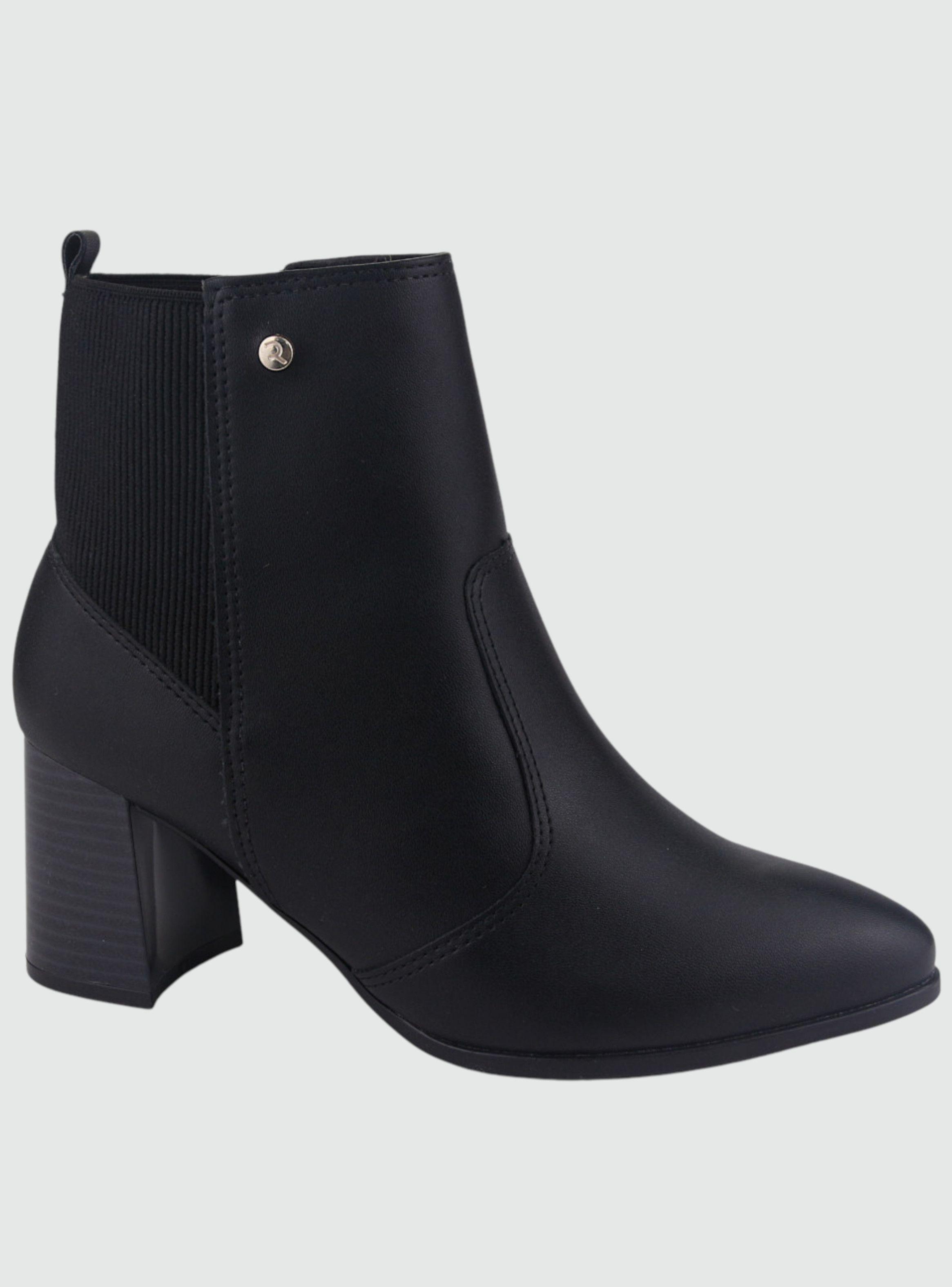 Botin Ramarim Mujer 2295101 Negro Casual-0