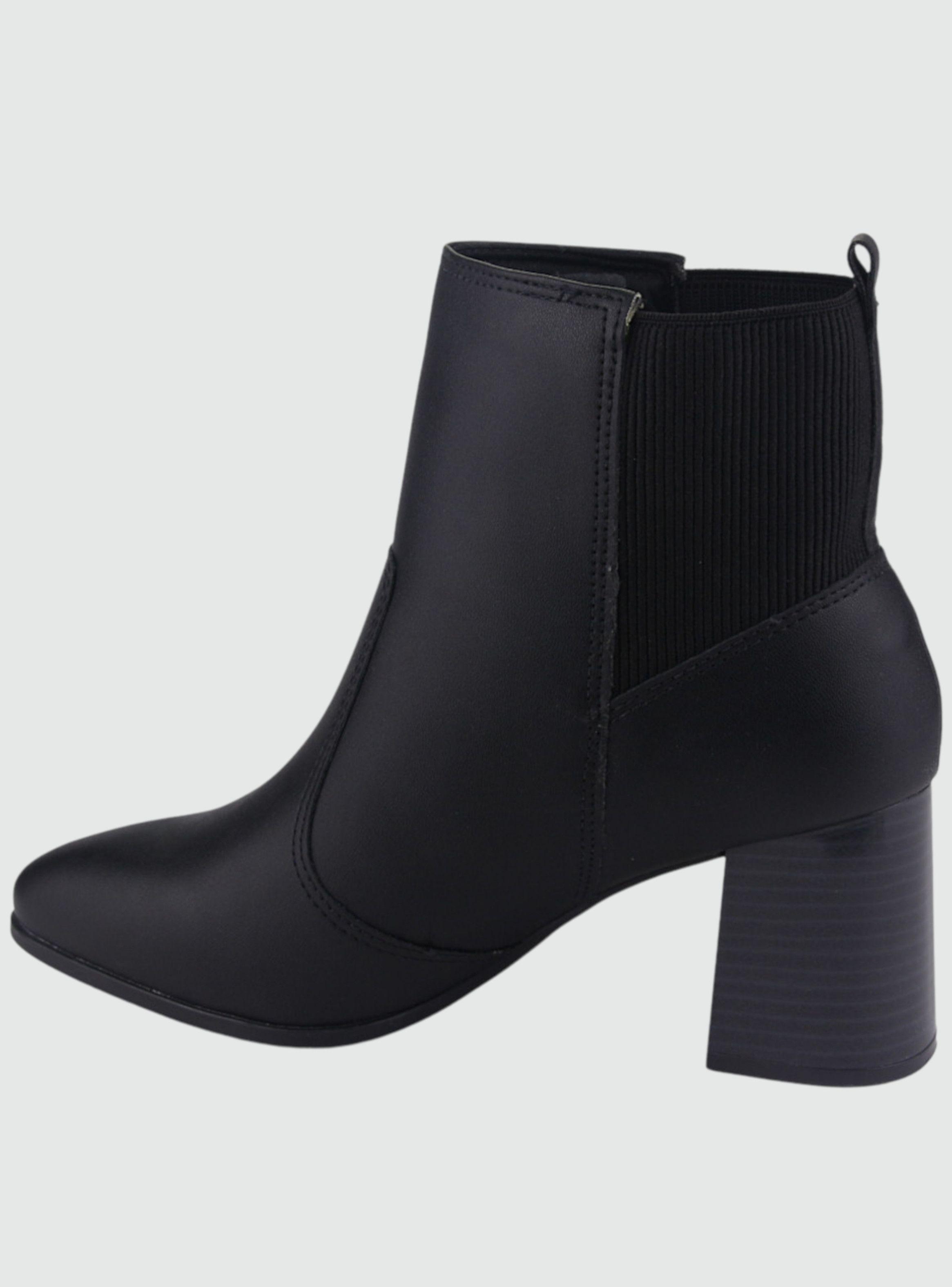 Botin Ramarim Mujer 2295101 Negro Casual-1