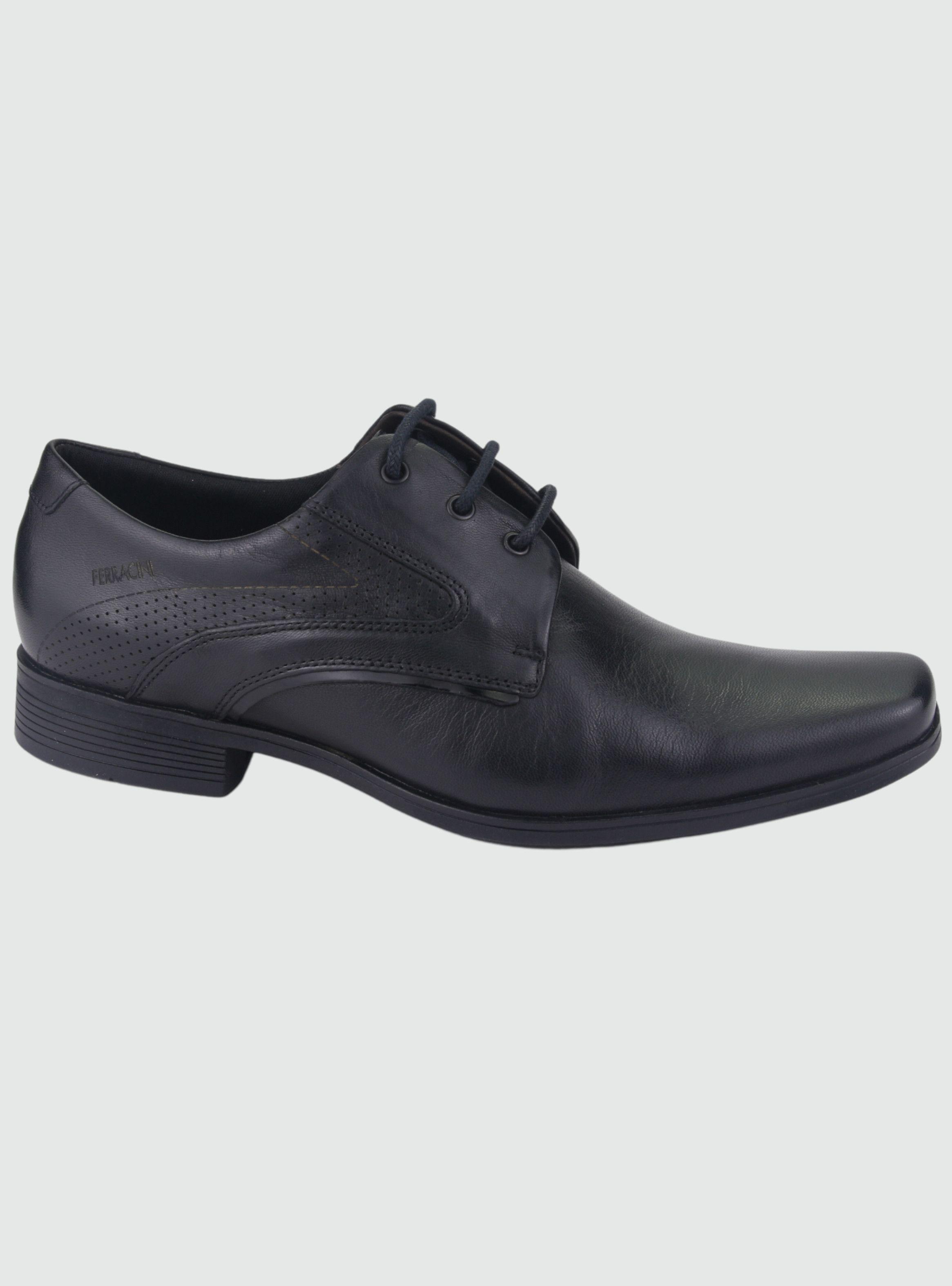 Zapato Ferracini Hombre Pixel 6503 M Negro Casual-0