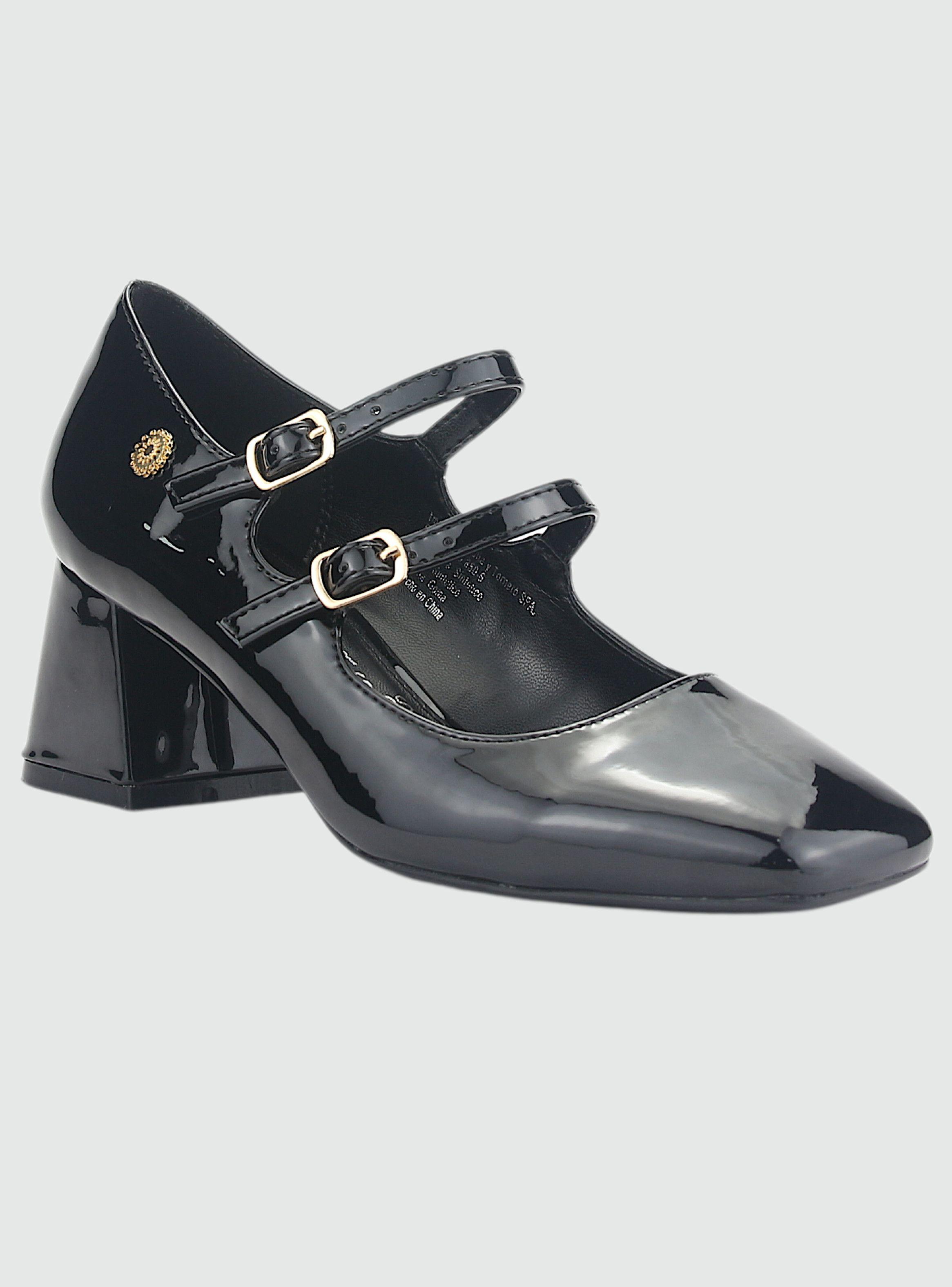 Zapato Chalada Mujer Corso-5 Negro Casual-2